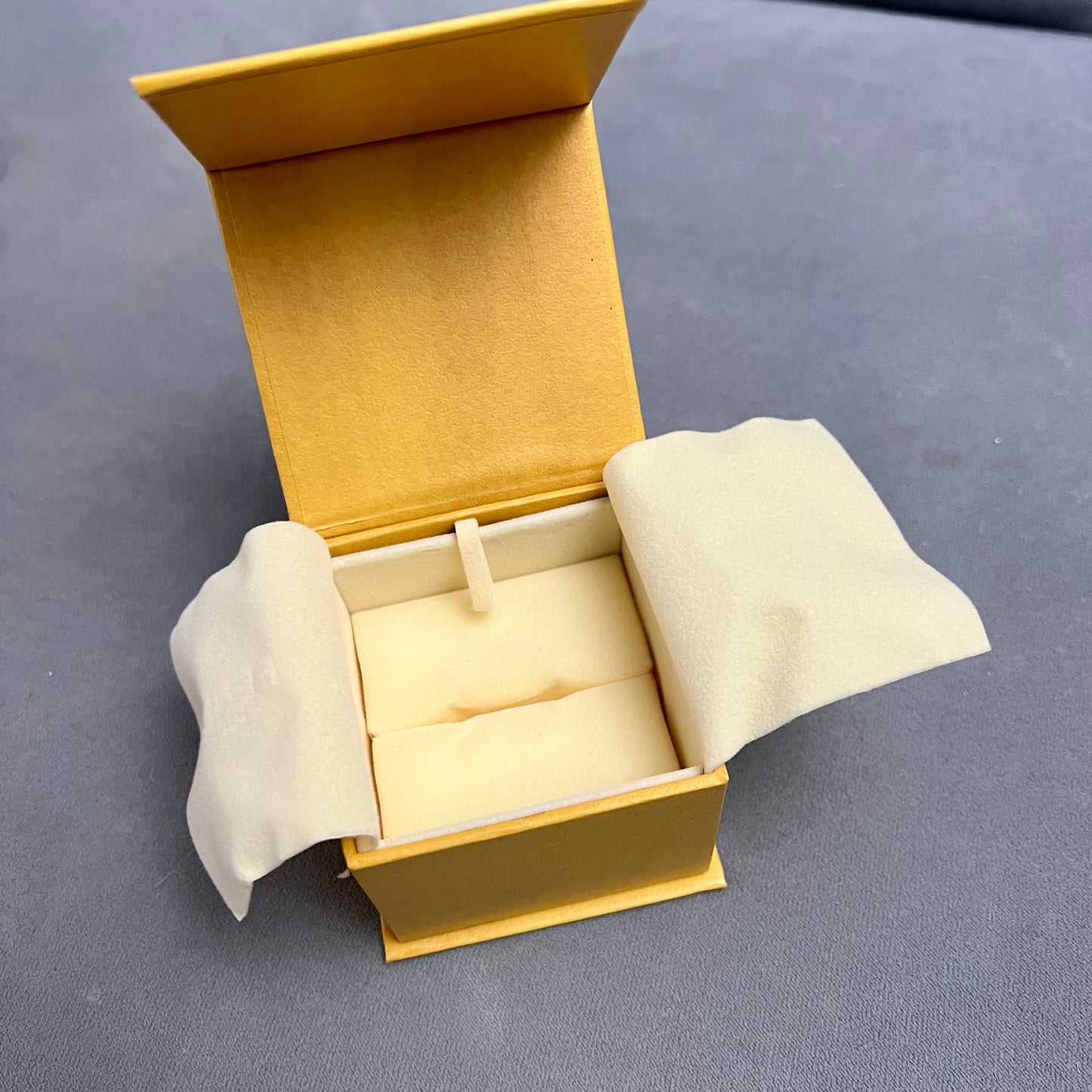 FENDI Ring/Cufflinks/Earrings Box 2.75x2.60x2.25 inches