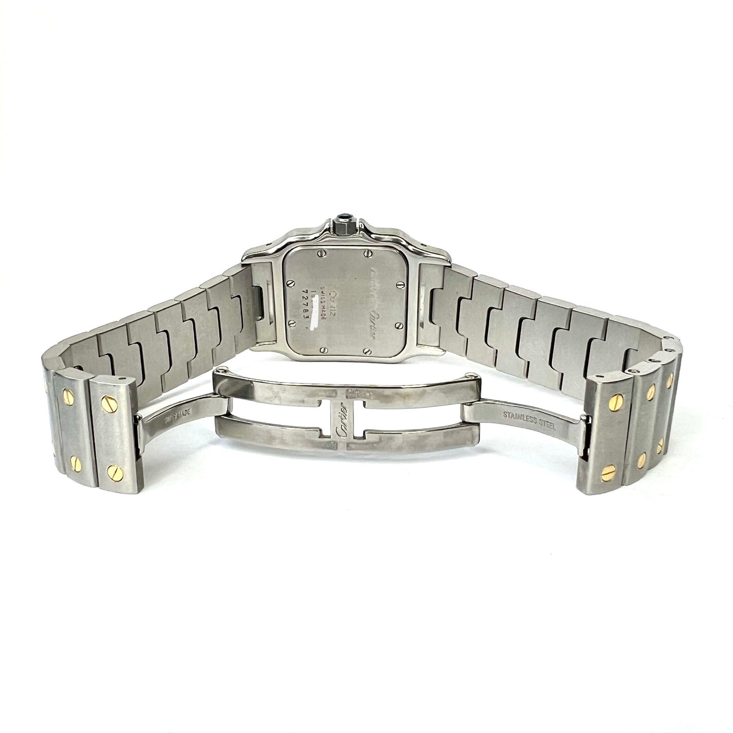 CARTIER SANTOS GALBEE 29mm Quartz 2 Tone 0.85TCW DIAMOND Watch
 NEW Model