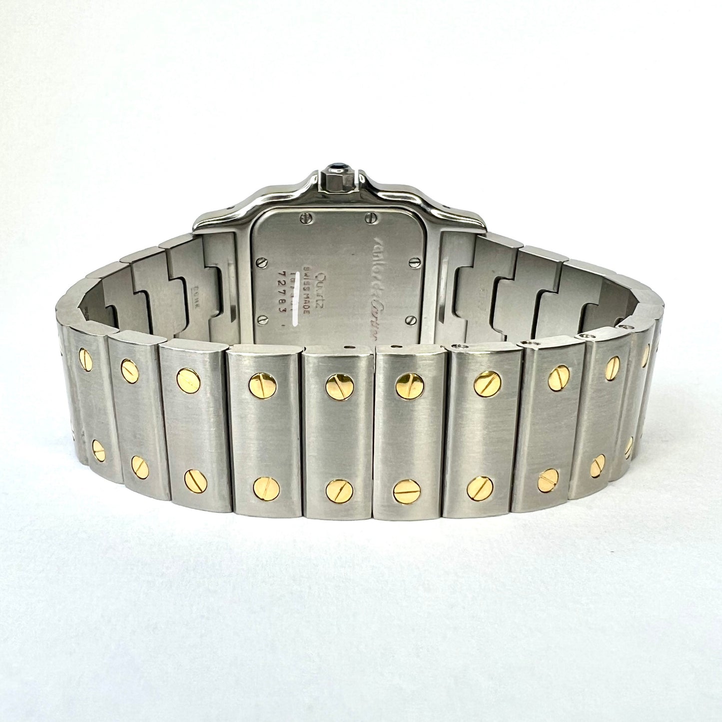 CARTIER SANTOS GALBEE 29mm Quartz 2 Tone 0.85TCW DIAMOND Watch
 NEW Model