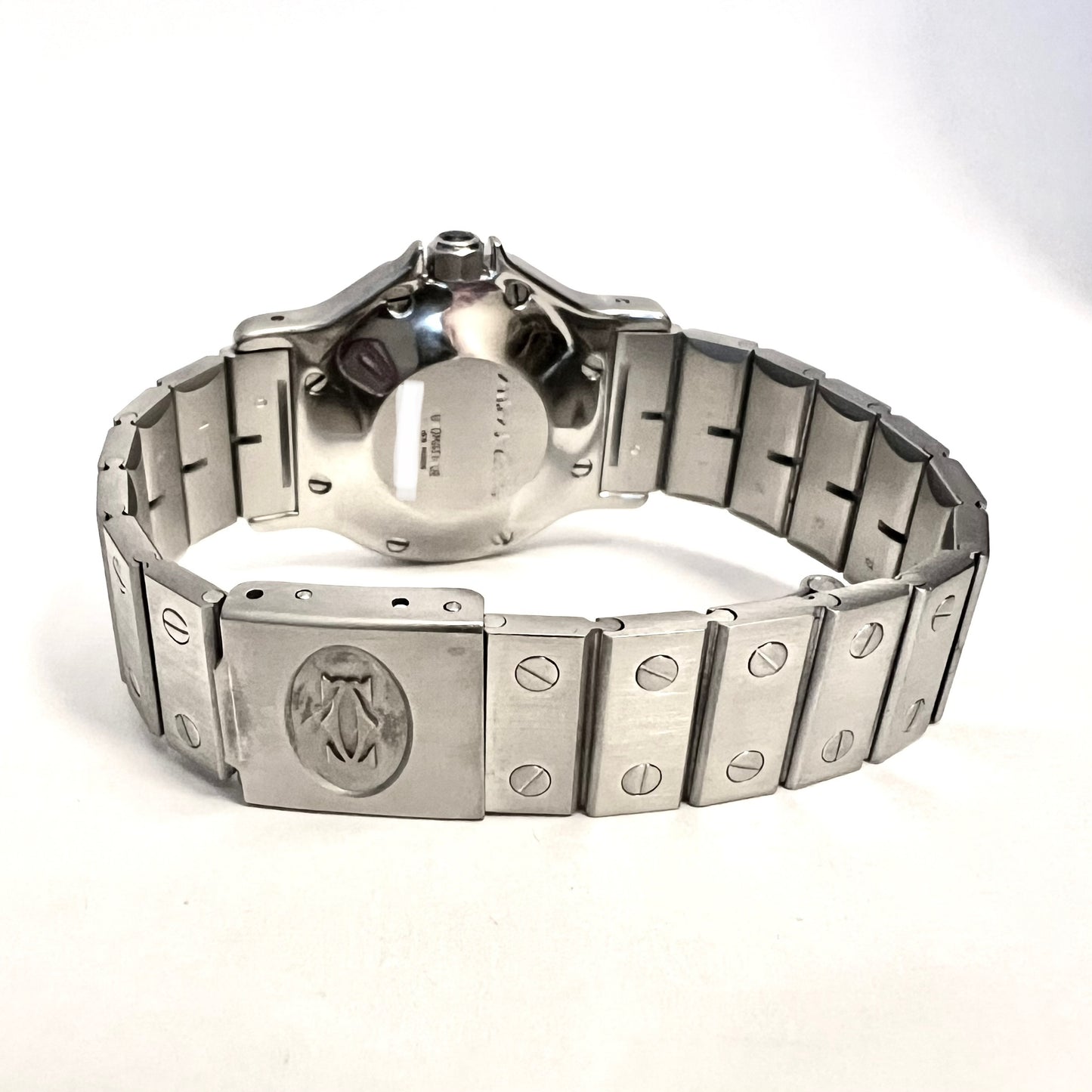 CARTIER SANTOS OCTAGON Automatic 31mm Steel Watch