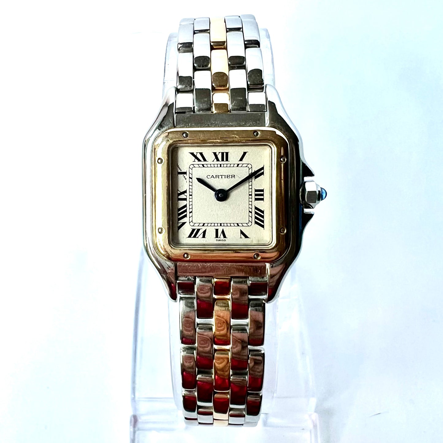 CARTIER PANTHERE Quartz 23mm 1 Row Gold Watch