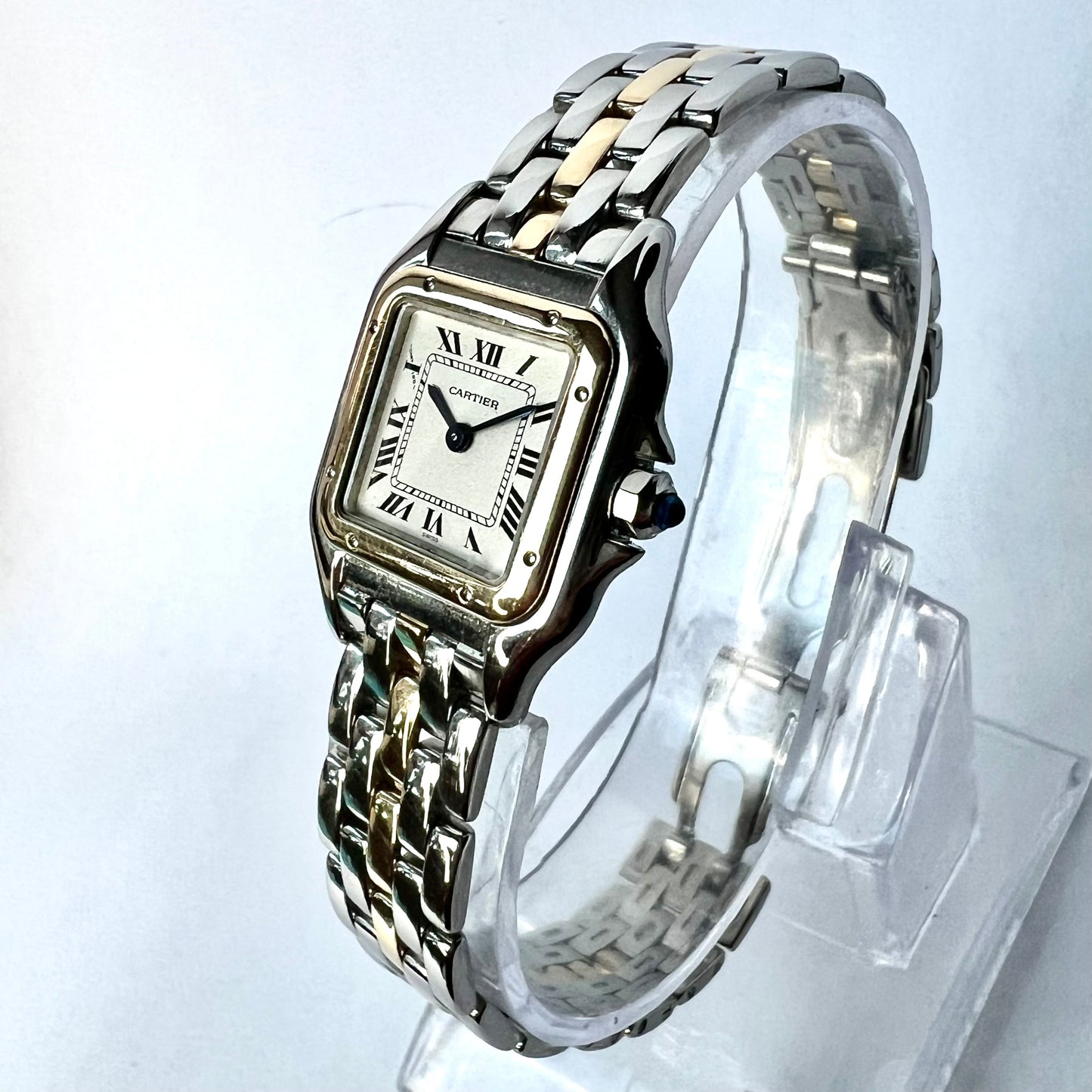 CARTIER PANTHERE Quartz 23mm 1 Row Gold Watch