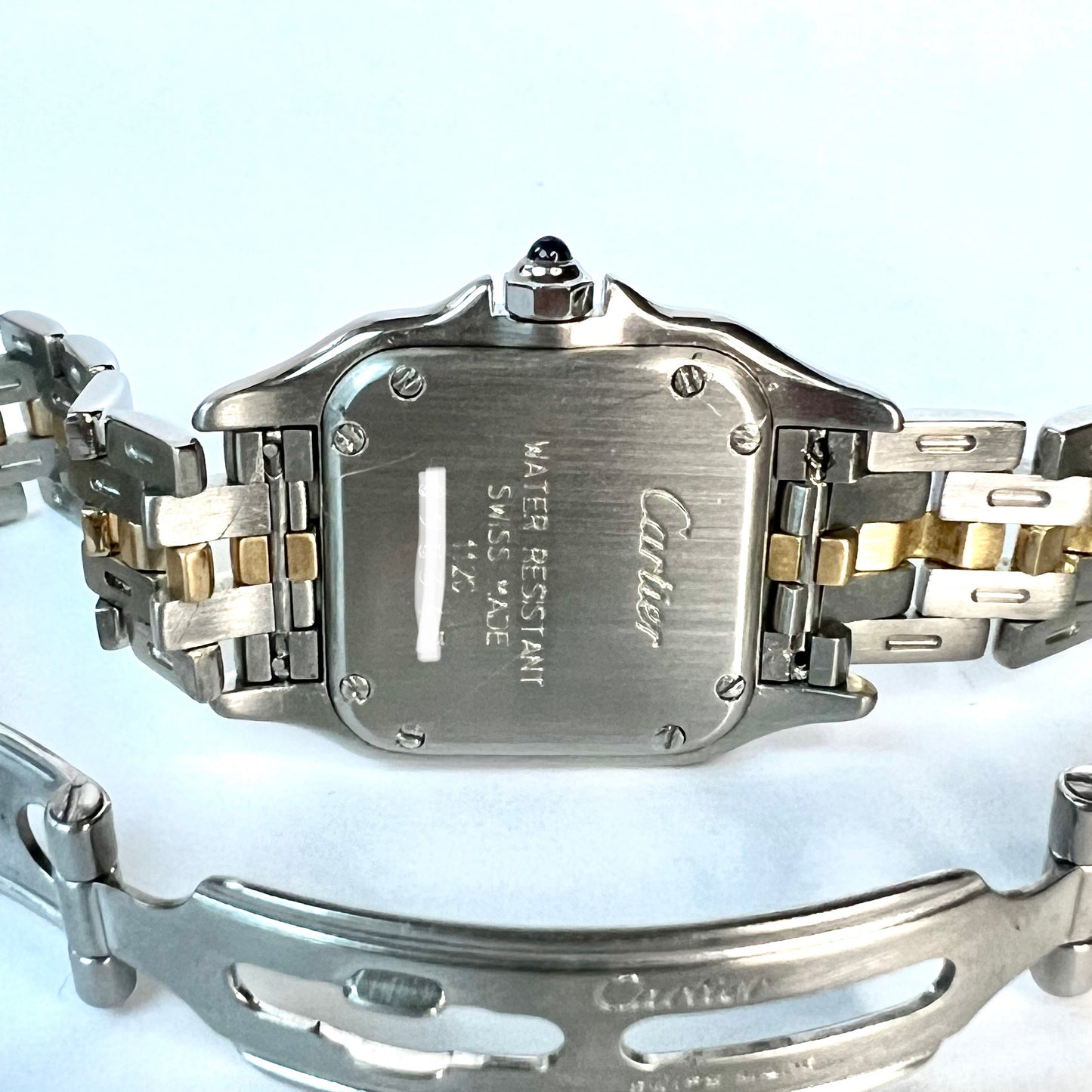 CARTIER PANTHERE Quartz 23mm 1 Row Gold Watch