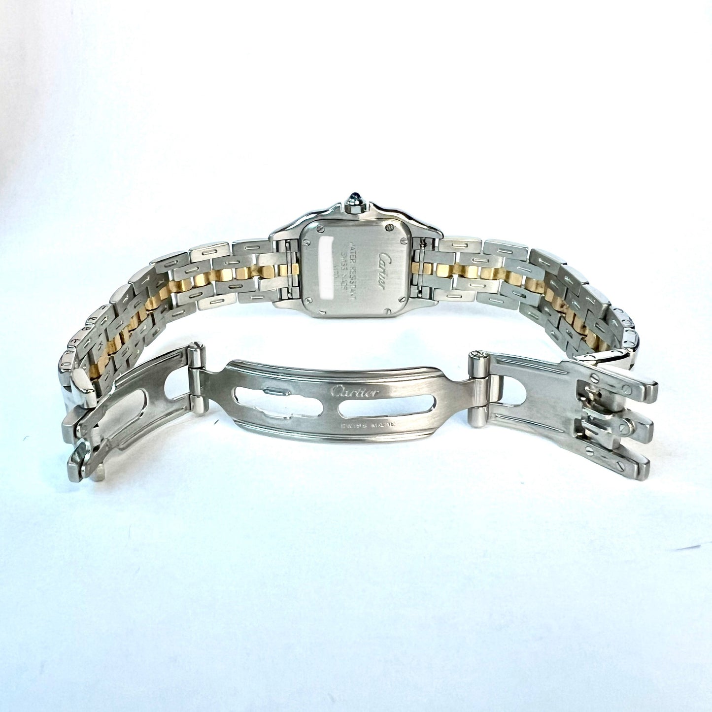 CARTIER PANTHERE Quartz 23mm 1 Row Gold Watch
