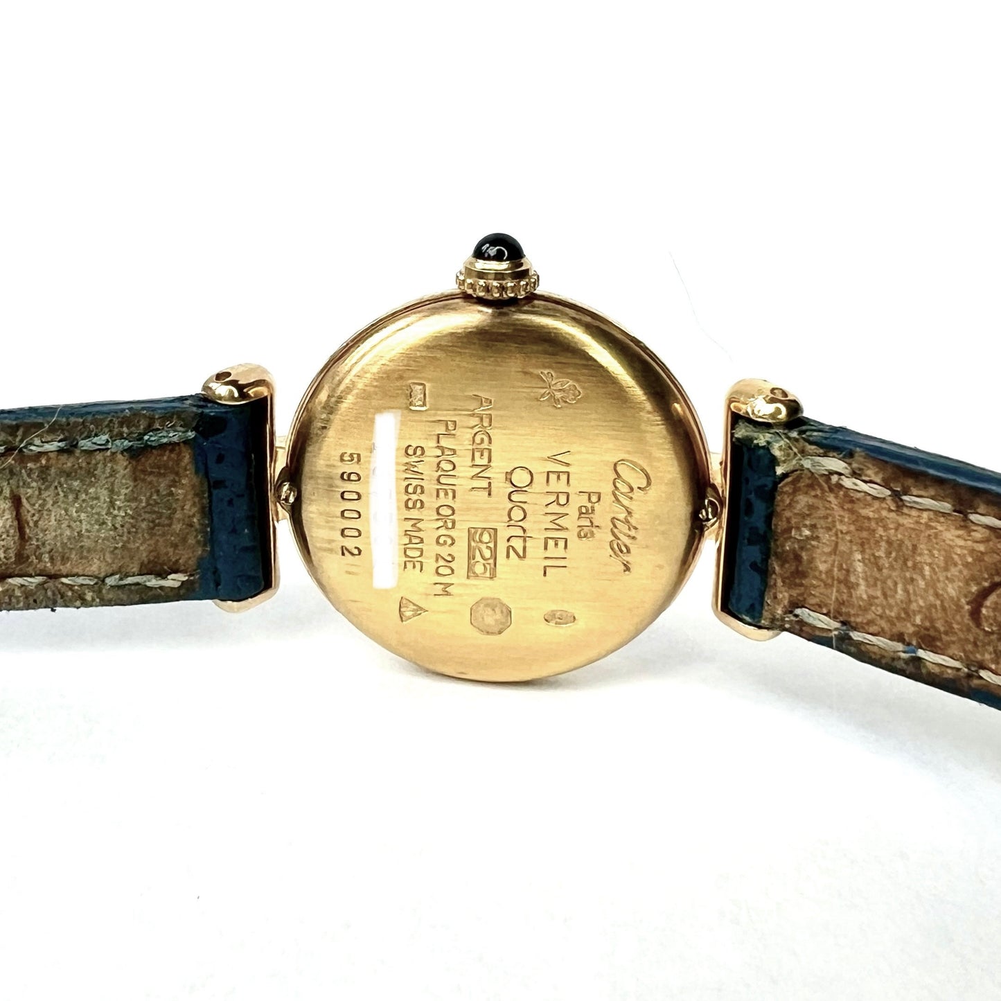 CARTIER VERMEIL COLISEE Quartz 24mm GoldPlated Silver 0.87TCW DIAMONDS
Watch