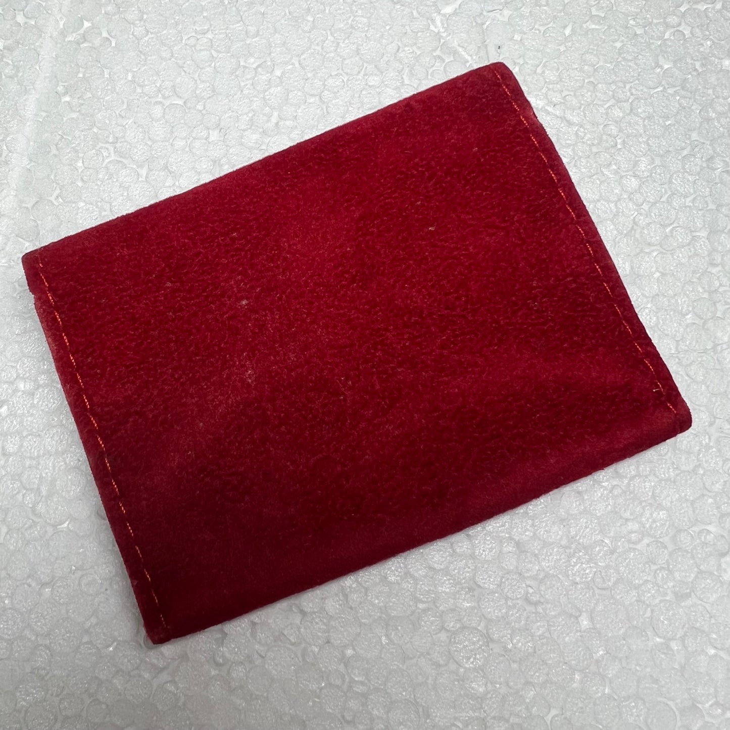 CARTIER Red Velvet Pouch