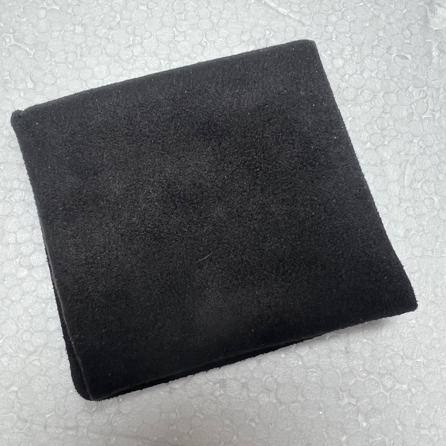 EMPORIO ARMANI Gray Box with Black Velvet Pouch 3.5x3.5x1.5 inches