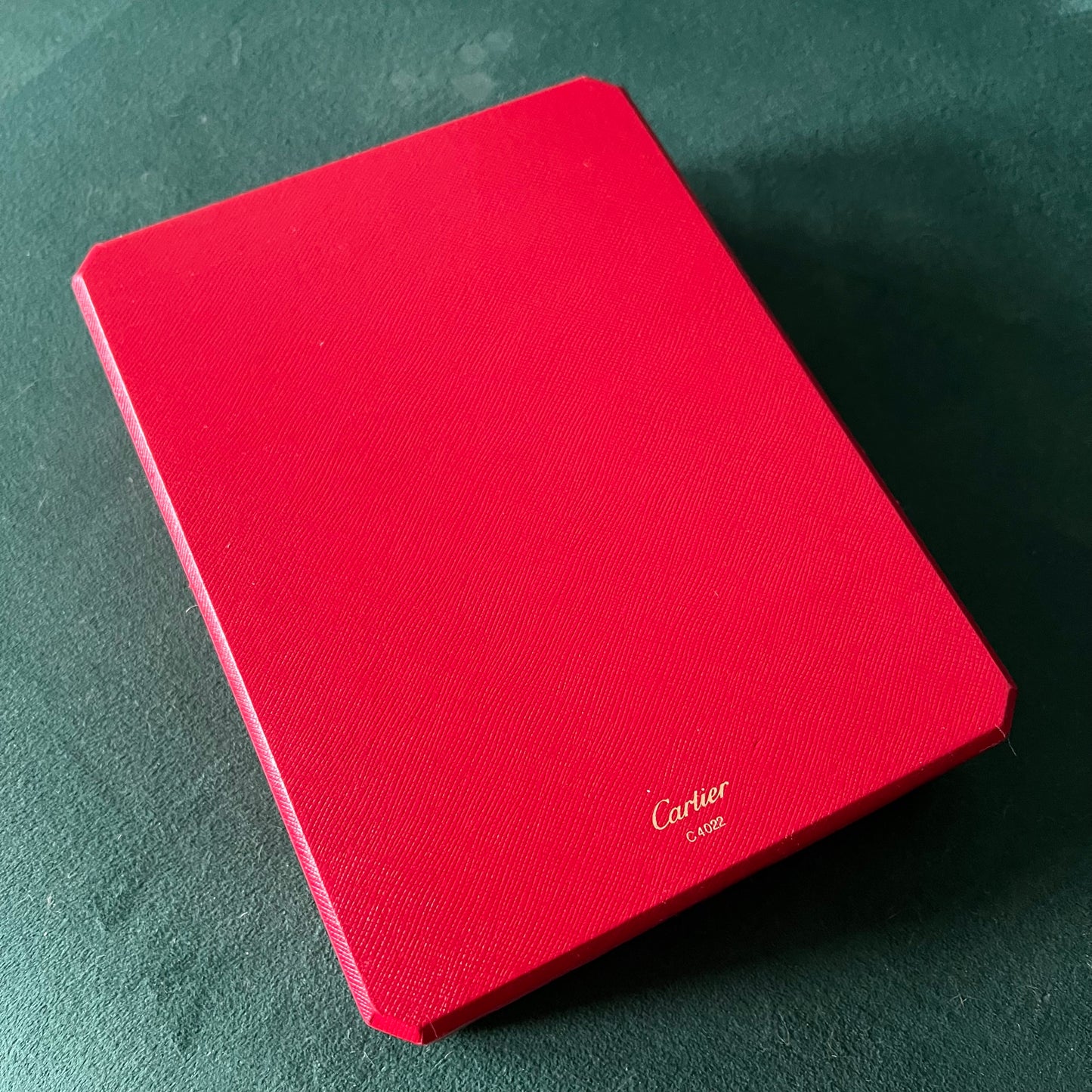 CARTIER Necklace box 8x6x1.90 inches