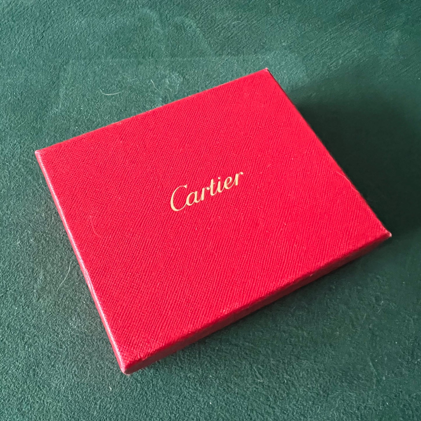 CARTIER Goods Box 5.30x4.40x1.30 inches
