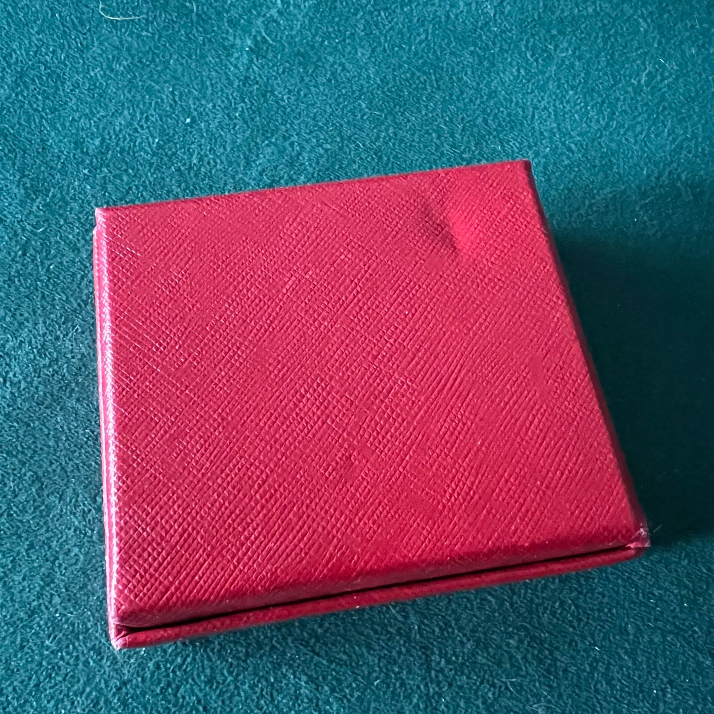 CARTIER Goods Box 3.25x2.80x1.25 inches + Ribbon