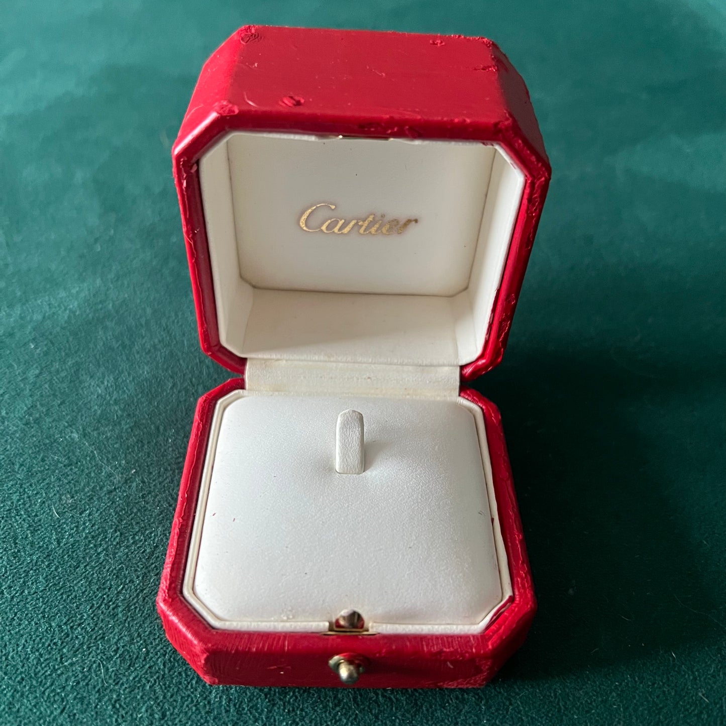 CARTIER Jewerly Box 2.60x2.60x2.10 inches
