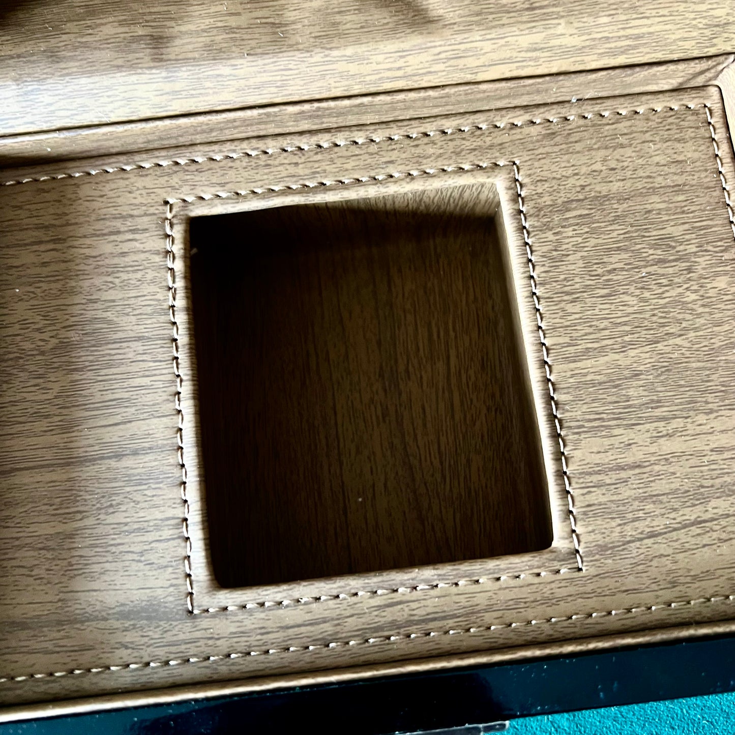 PATEK PHILIPPE Luminous Brown Wooden Box 7.75x5.25x4 inches