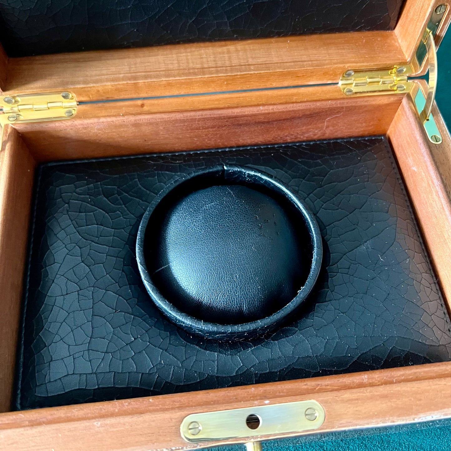 FRANCK MULLER Luminous Brown Wooden Box + Outer Box 9.25x7x3.90 inches