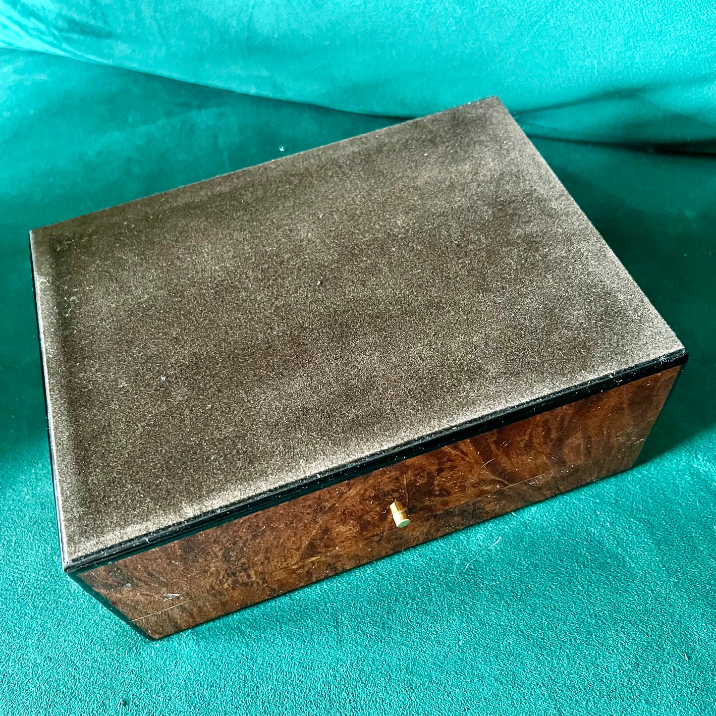 FRANCK MULLER Luminous Brown Wooden Box + Outer Box 9.25x7x3.90 inches