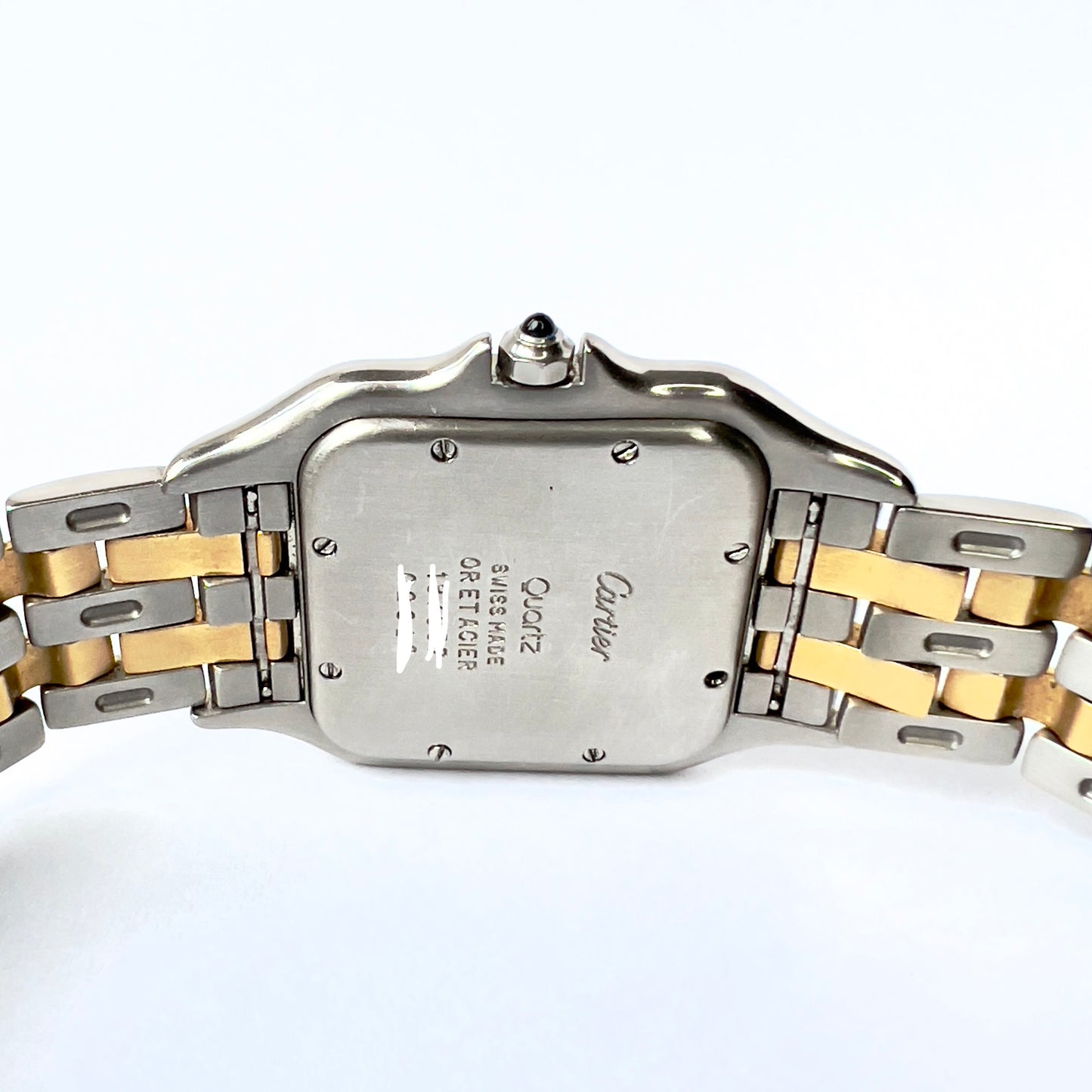 CARTIER PANTHERE Quartz 29mm 2 Row Gold 0.55TCW DIAMOND Watch