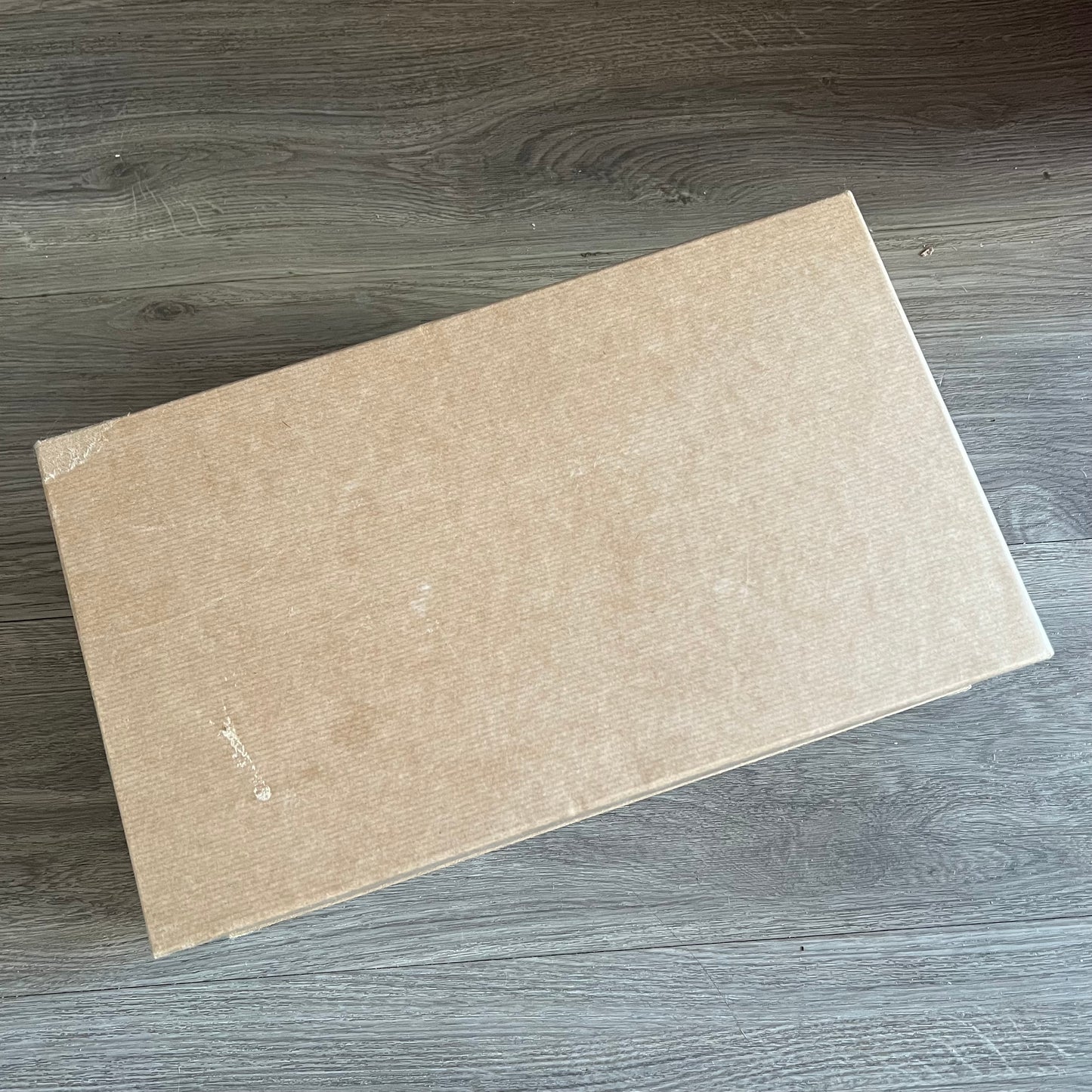 Christian Louboutin Tan Shoe Box with White Tissue 14.25x8.5x5.25 inches