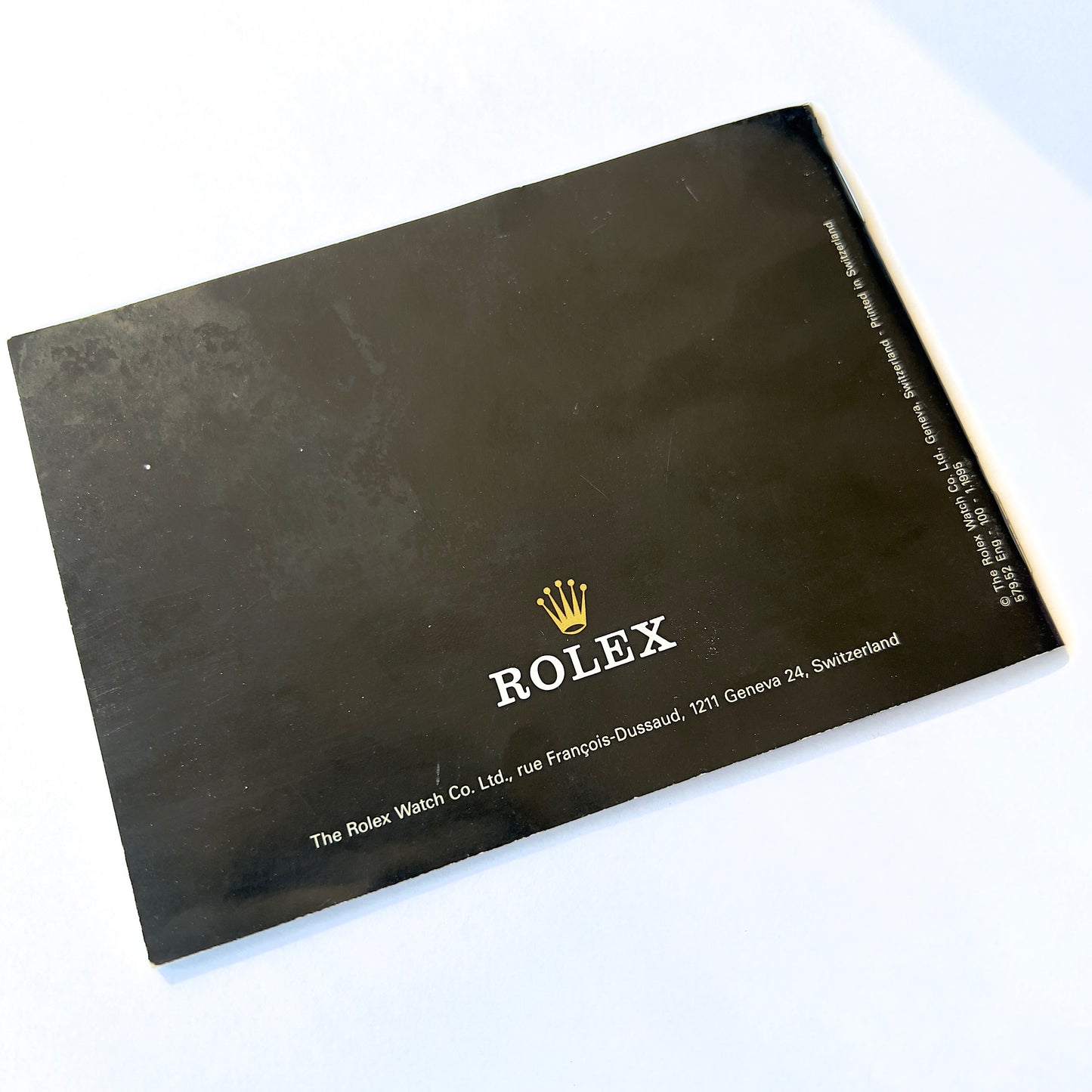 ROLEX Oyster 1995 Booklet/Pamphlet English