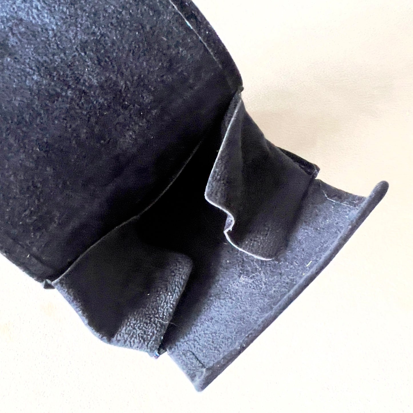 CHOPARD Blue Faux Suede Case 4x4x2 inches