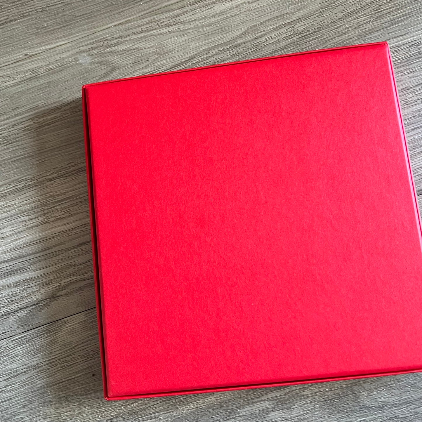 FERRAGAMO Red Storage Gift Box w/ Tissue & Receipt/Authentication Card Envelope