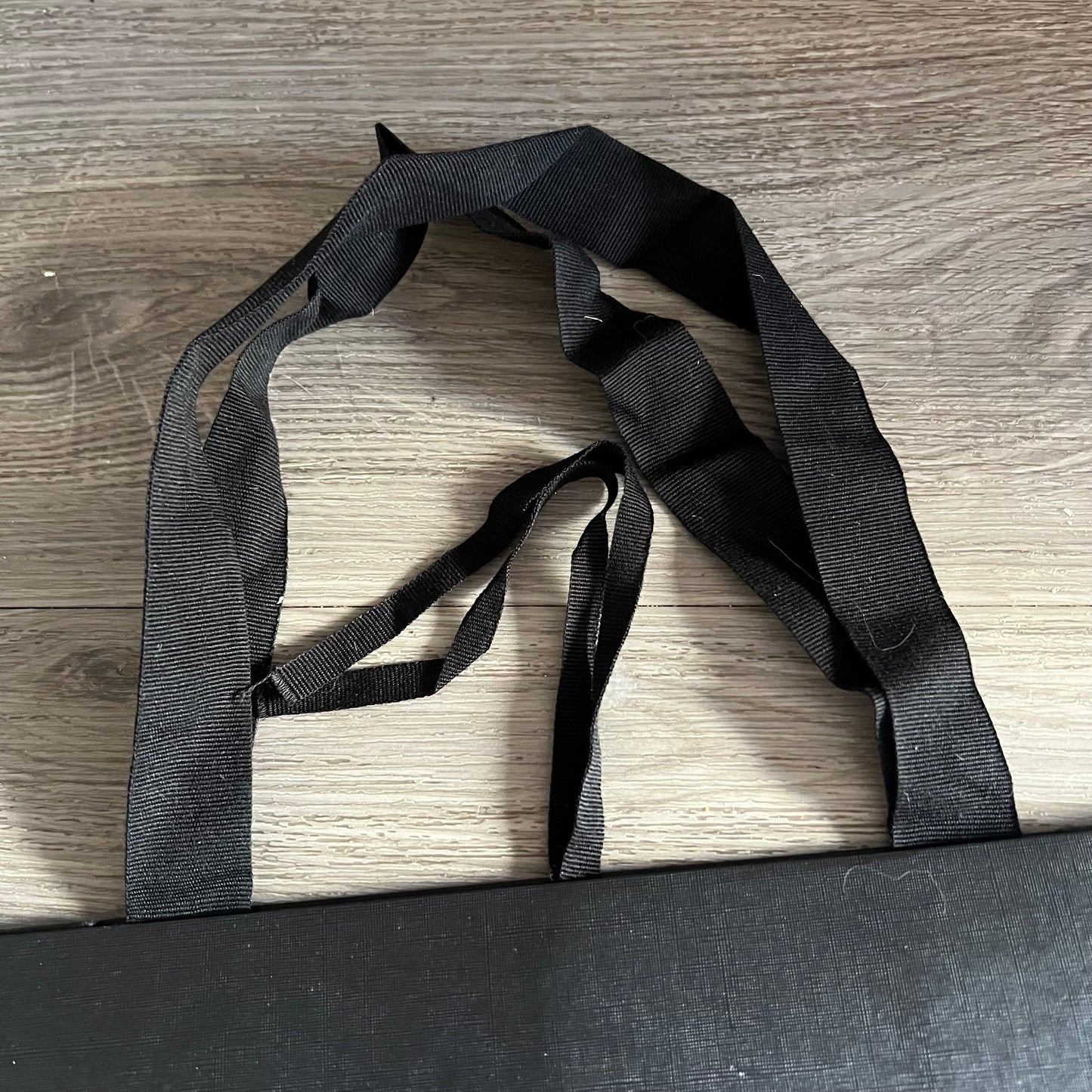 VERSACE Black Shopping Gift Bag with Gokd Logo 13.5x13x5.5 inches