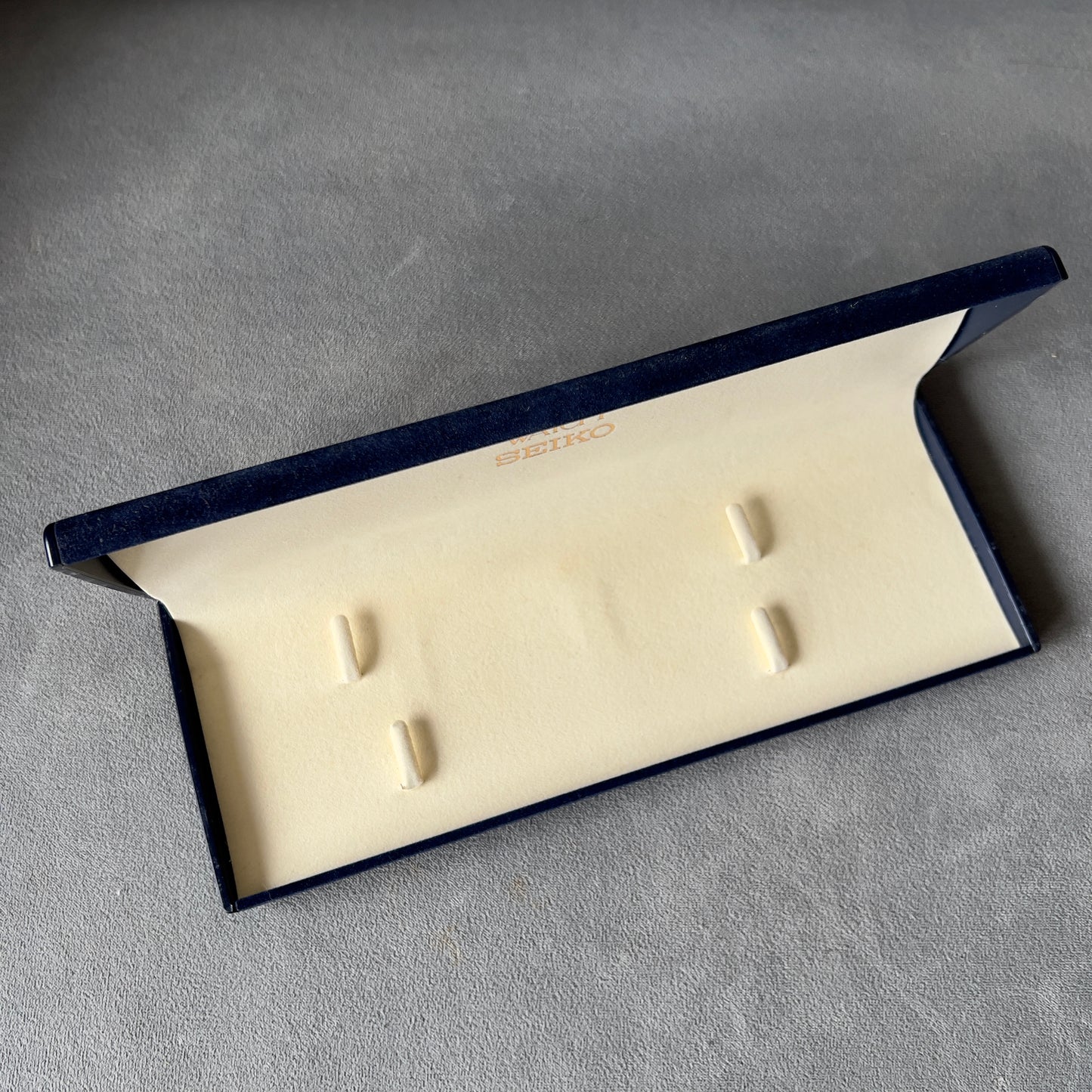Seiko Blue Velvet Box 10x3.80x0.80 inches