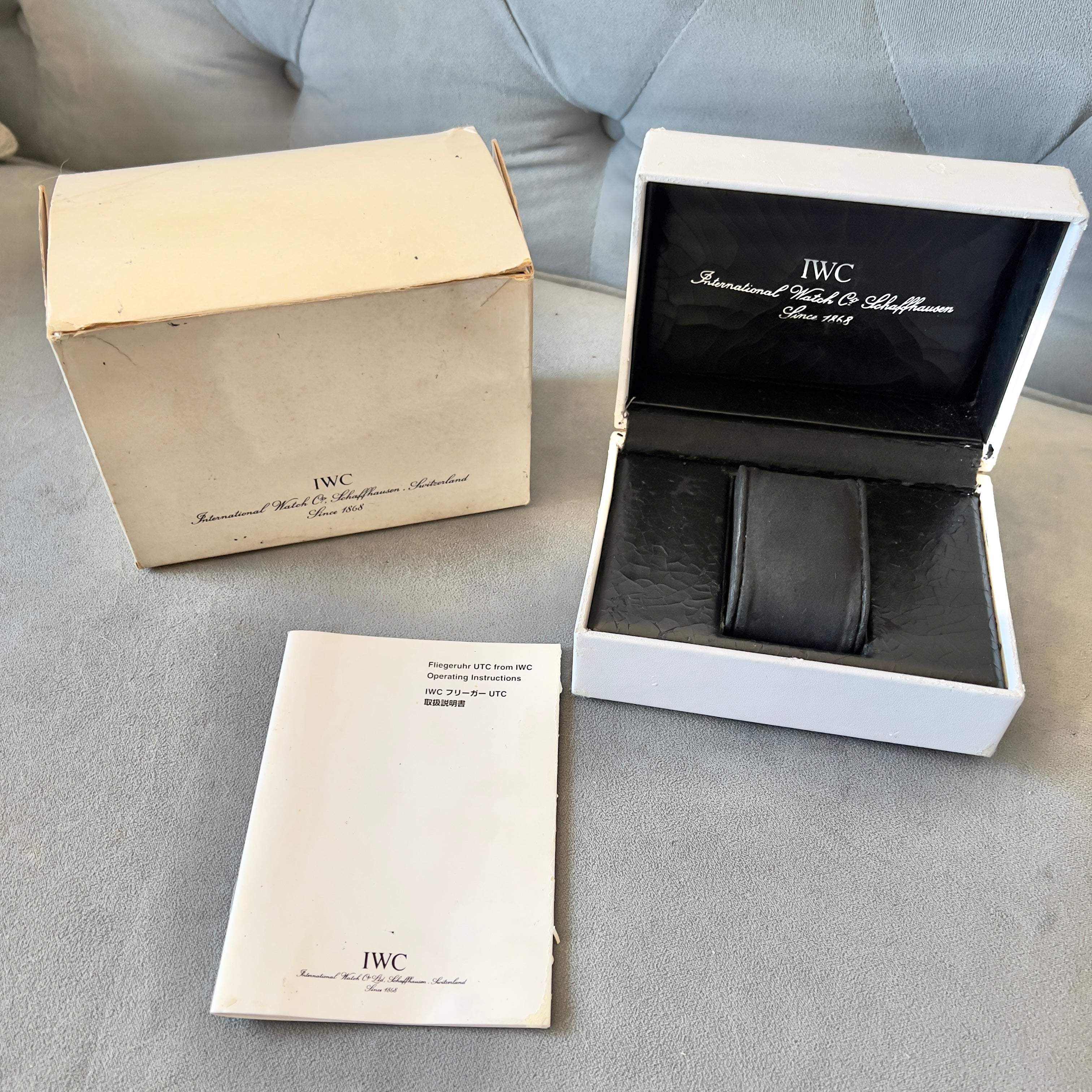 Iwc box 2024 for sale