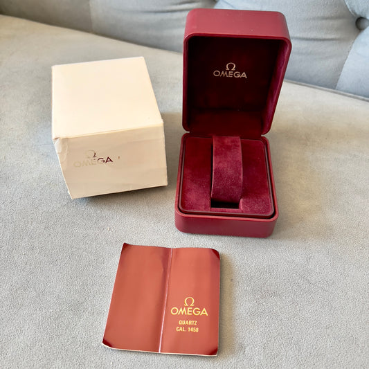 OMEGA Box + Outer Box + Booklet