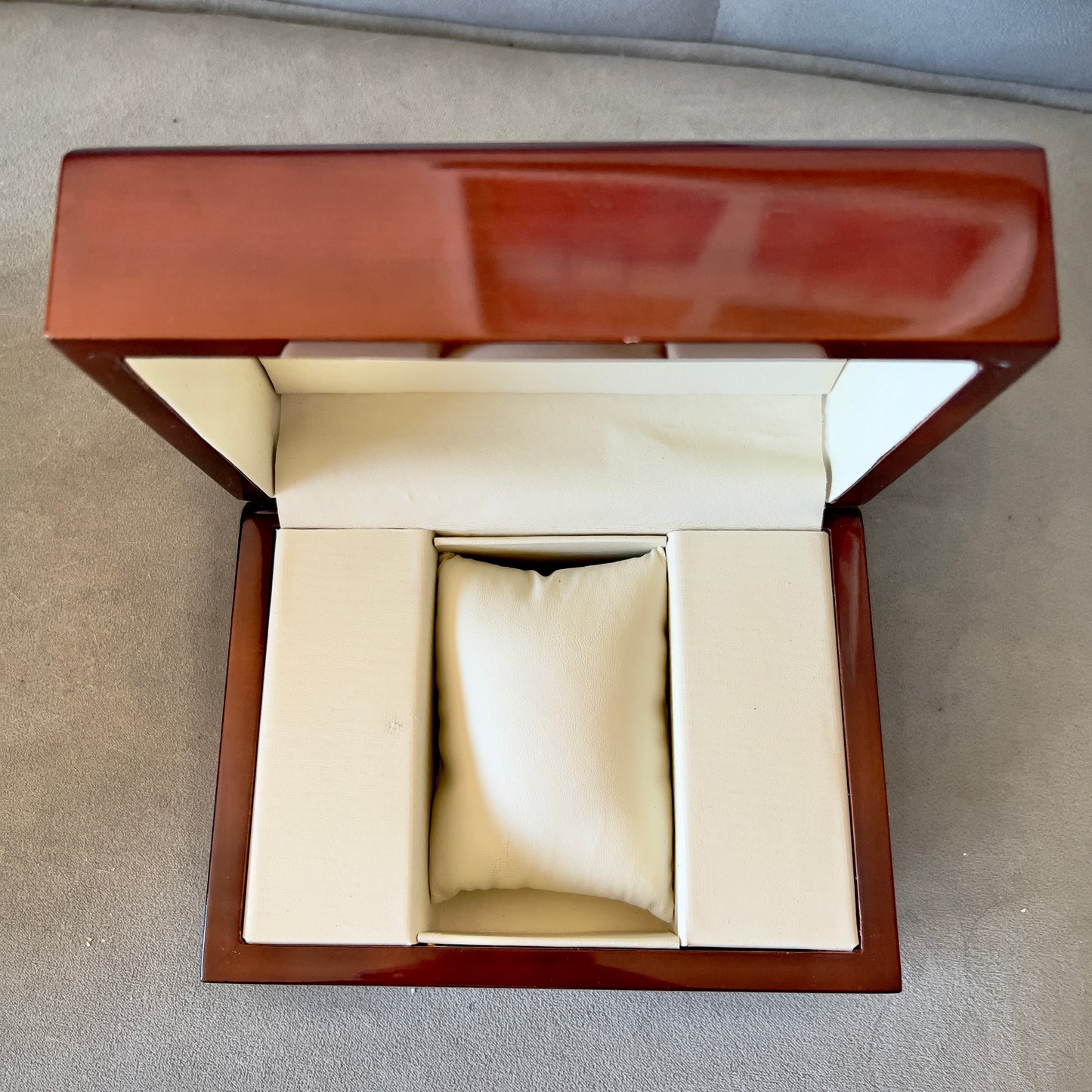 TIME TRIP Laminated Brown Wooden Box + Outer Box