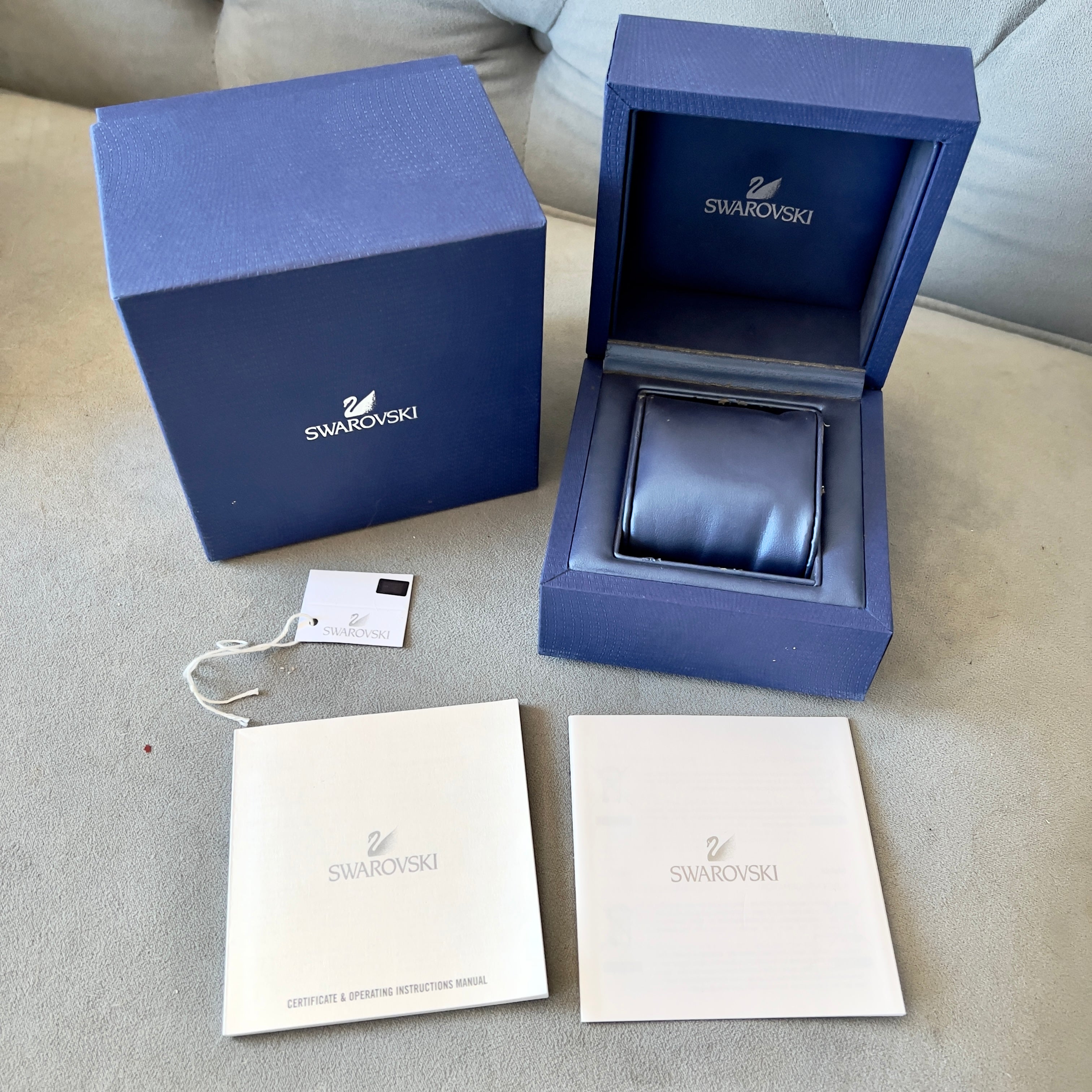 SWAROVSKI Box Outer Box Booklets Tag NATILUXIA