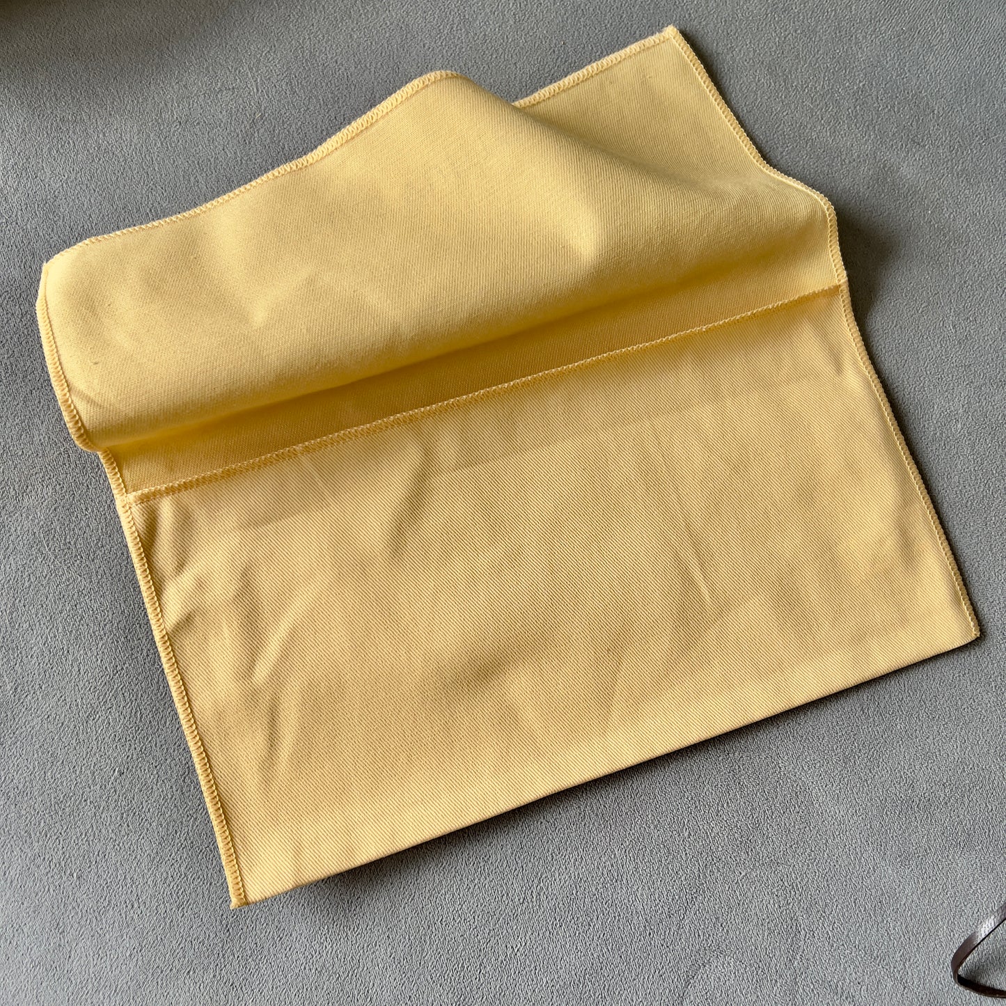 LOUIS VUITTON Pouch + Leather String + Tags + Box 9.75x5x1.75 inches