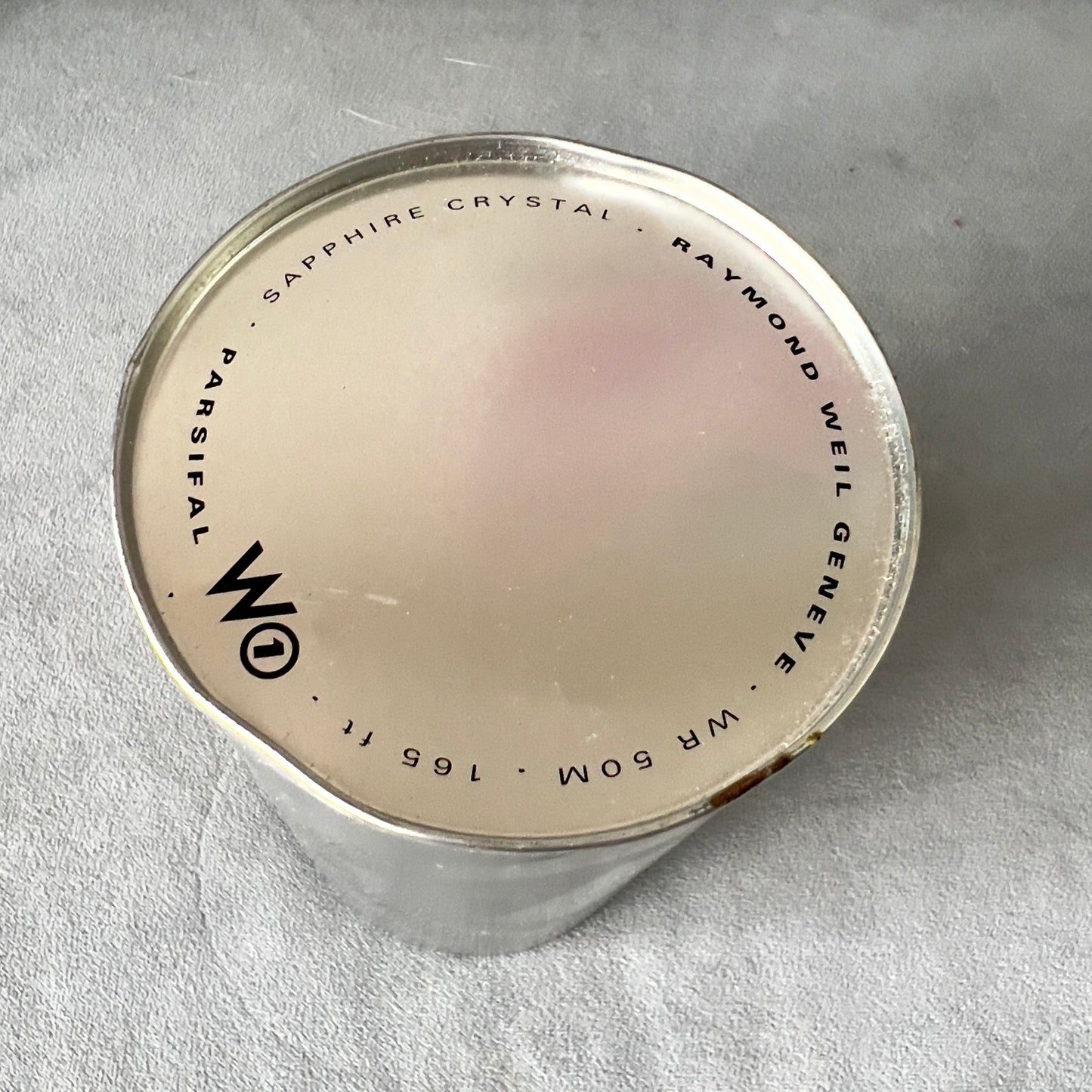 RAIMOND WEIL Metal Box 5.75x3.5 inches + Booklet + Tag