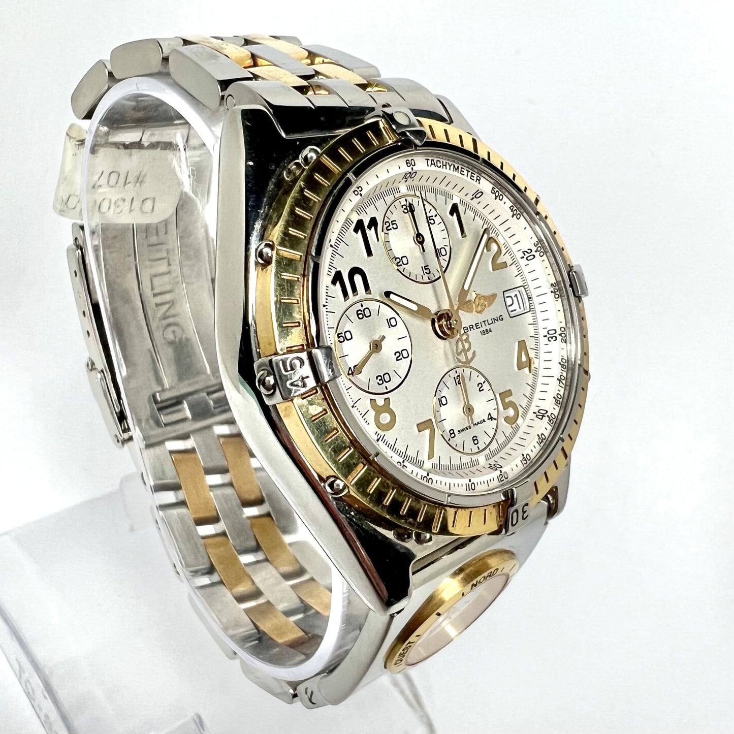 BREITLING CHRONOMAT UTC 40mm Automatic 2 Tone Watch