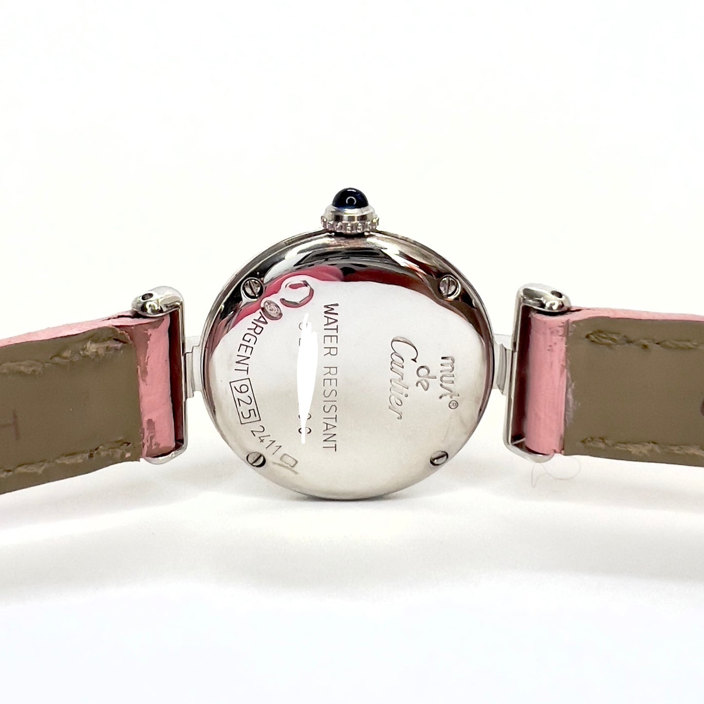 CARTIER COLISÈE Quartz 24mm 925 Silver Diamond Watch