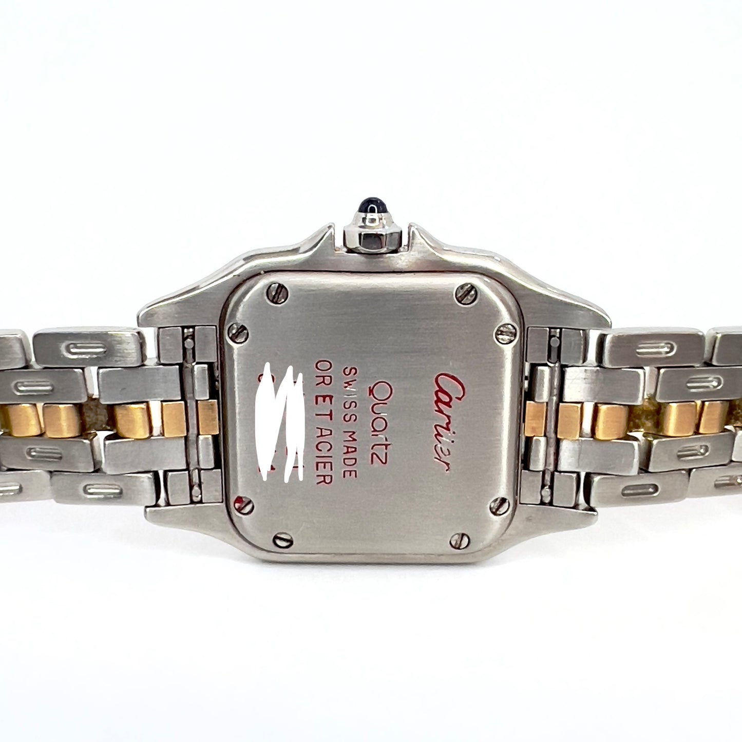 CARTIER PANTHERE 22mm 1 Row Gold 0.86TCW DIAMOND Watch