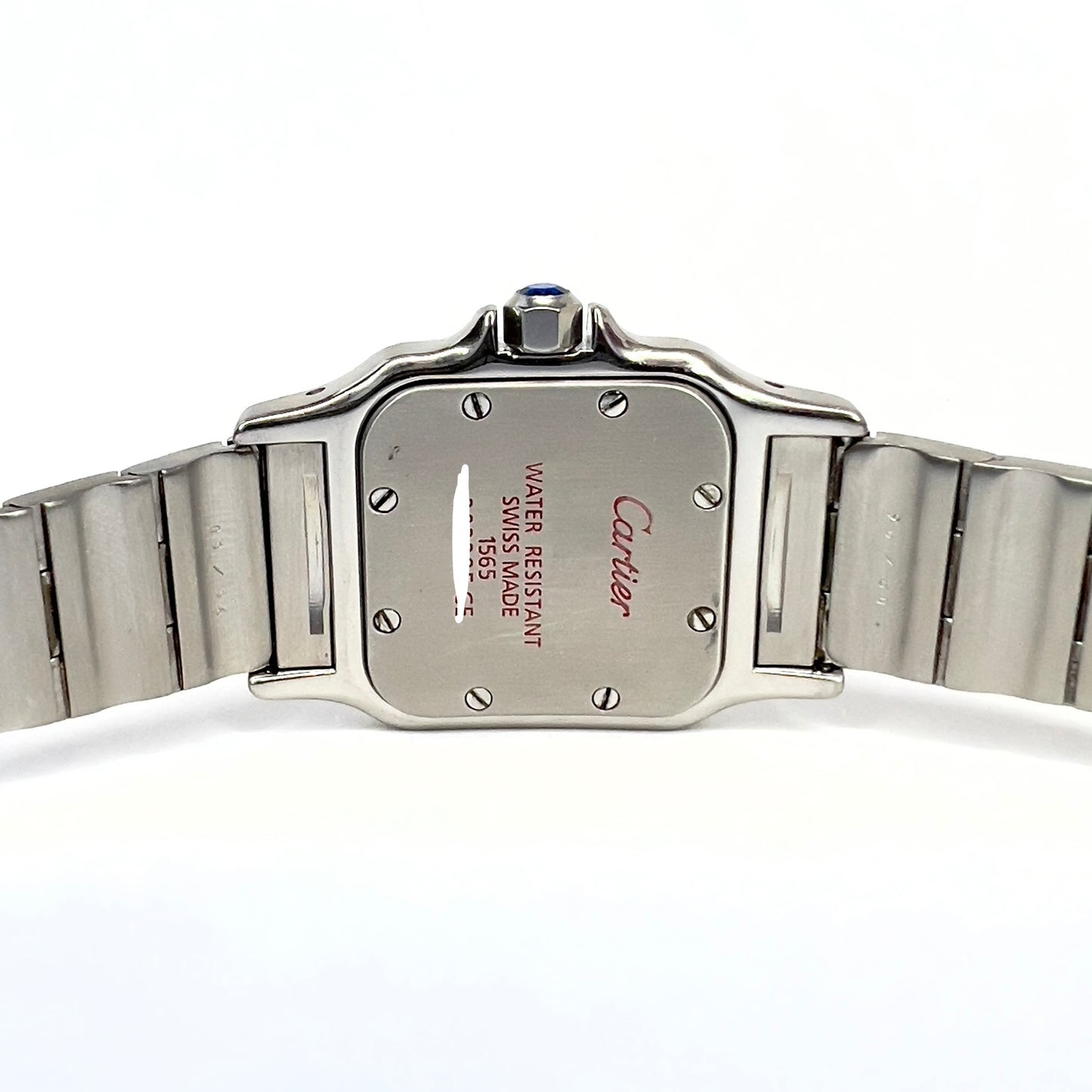 CARTIER SANTOS GALBEE 24mm Quartz 2 Tone 0.54TCW Diamond Watch