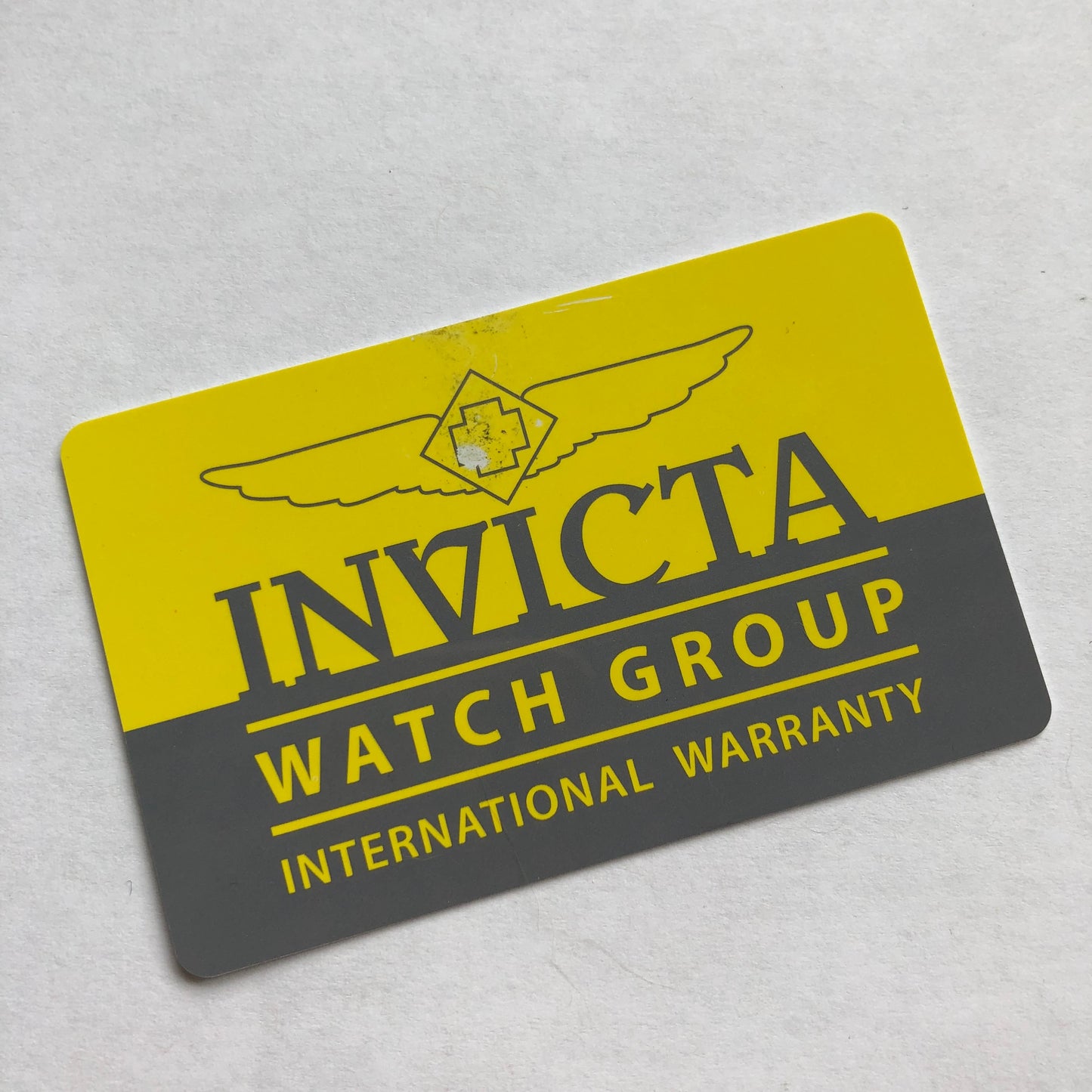 INVICTA Box with Empty Certificate 4.25x3.75x3.5