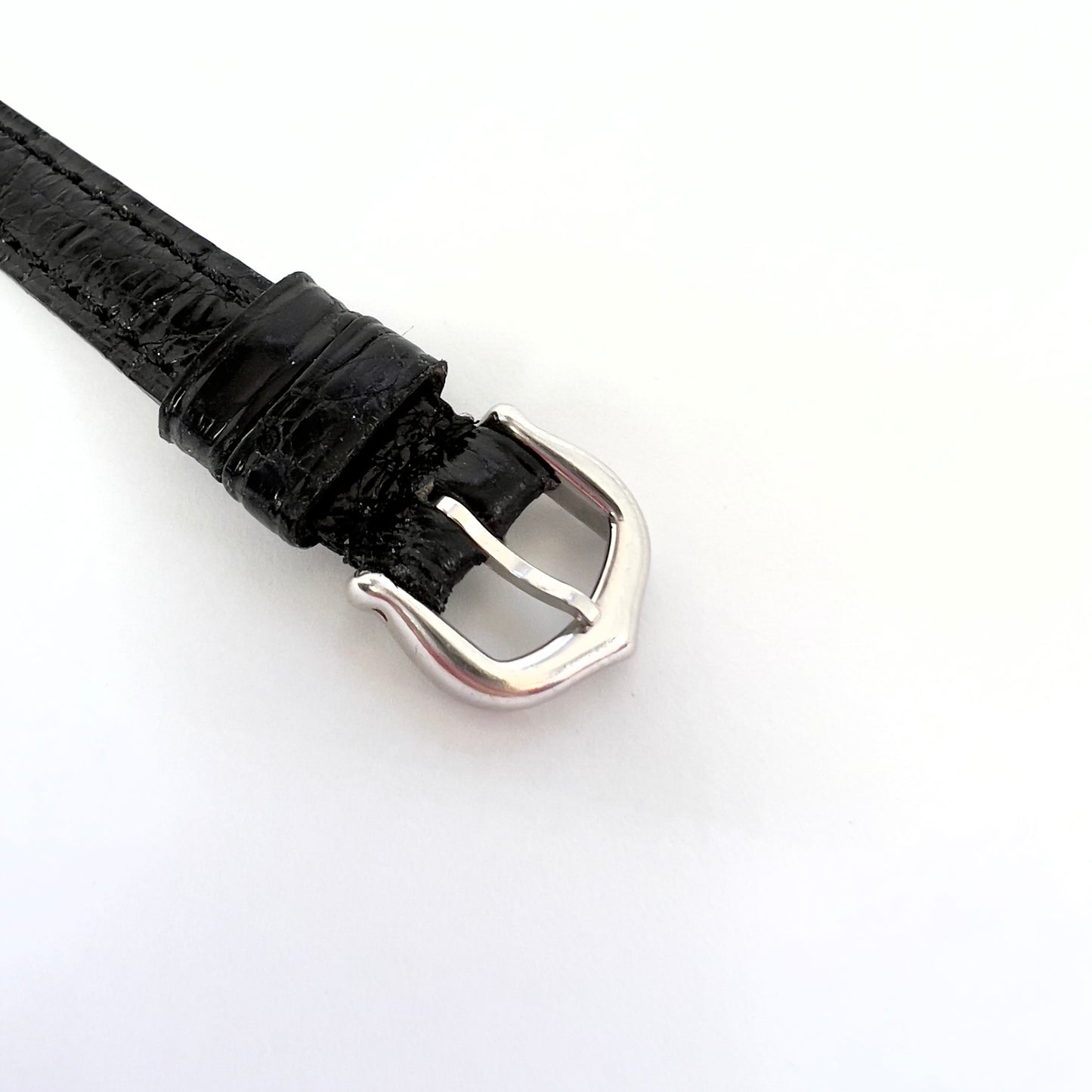 CARTIER BAIGNOIRE Mini 18K White Gold Diamond Watch