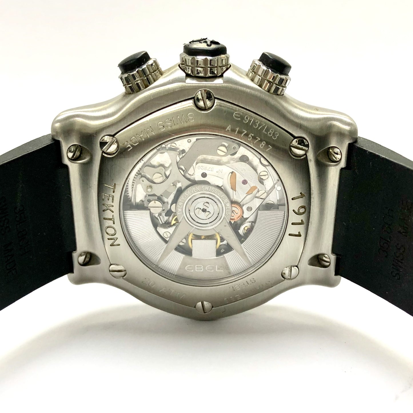 EBEL TEKTON Automatic Chronometer 50mm Steel Watch