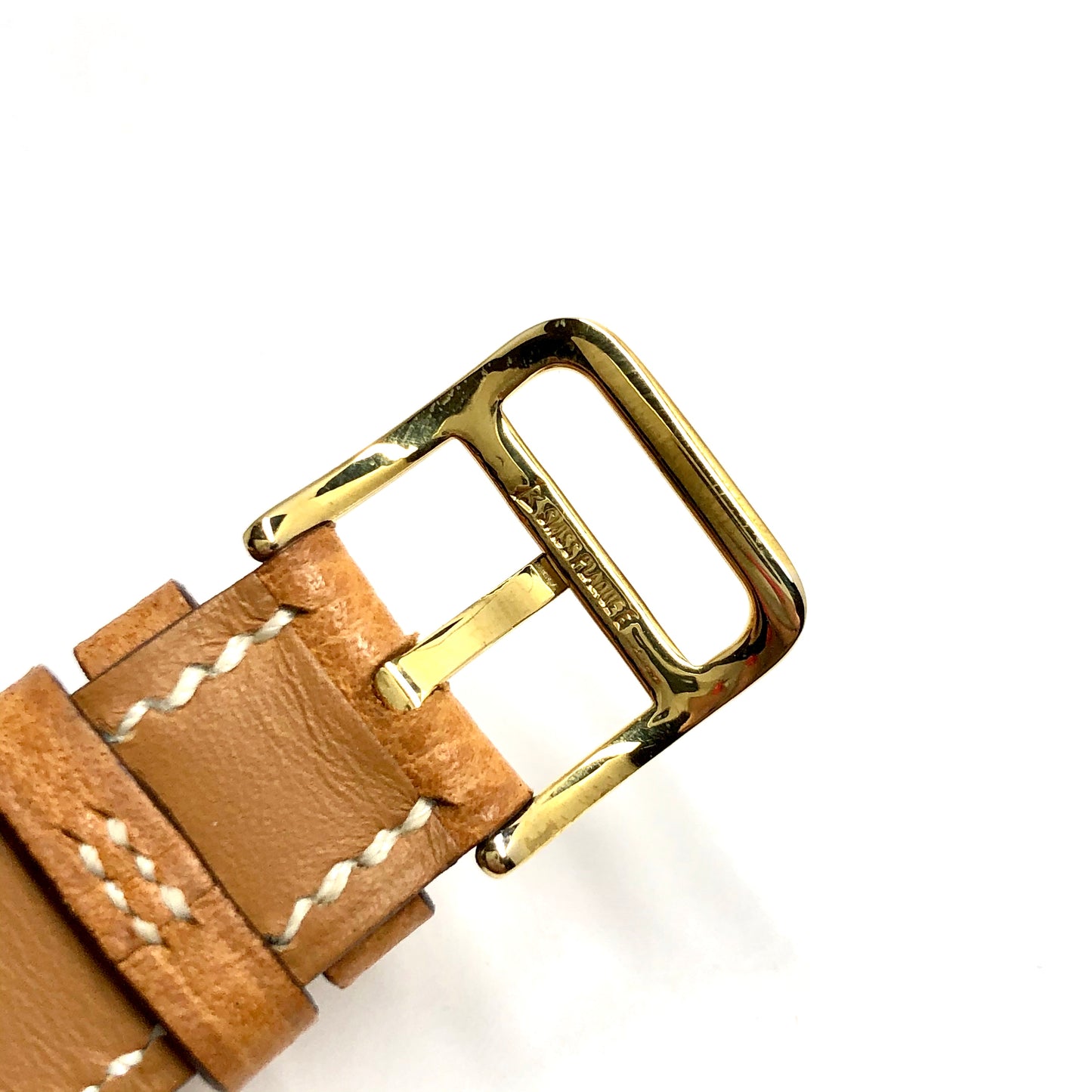 HERMÈS HEURE H Quartz 25mm Two Tone 0.91TCW DIAMOND Watch Double Tour Band