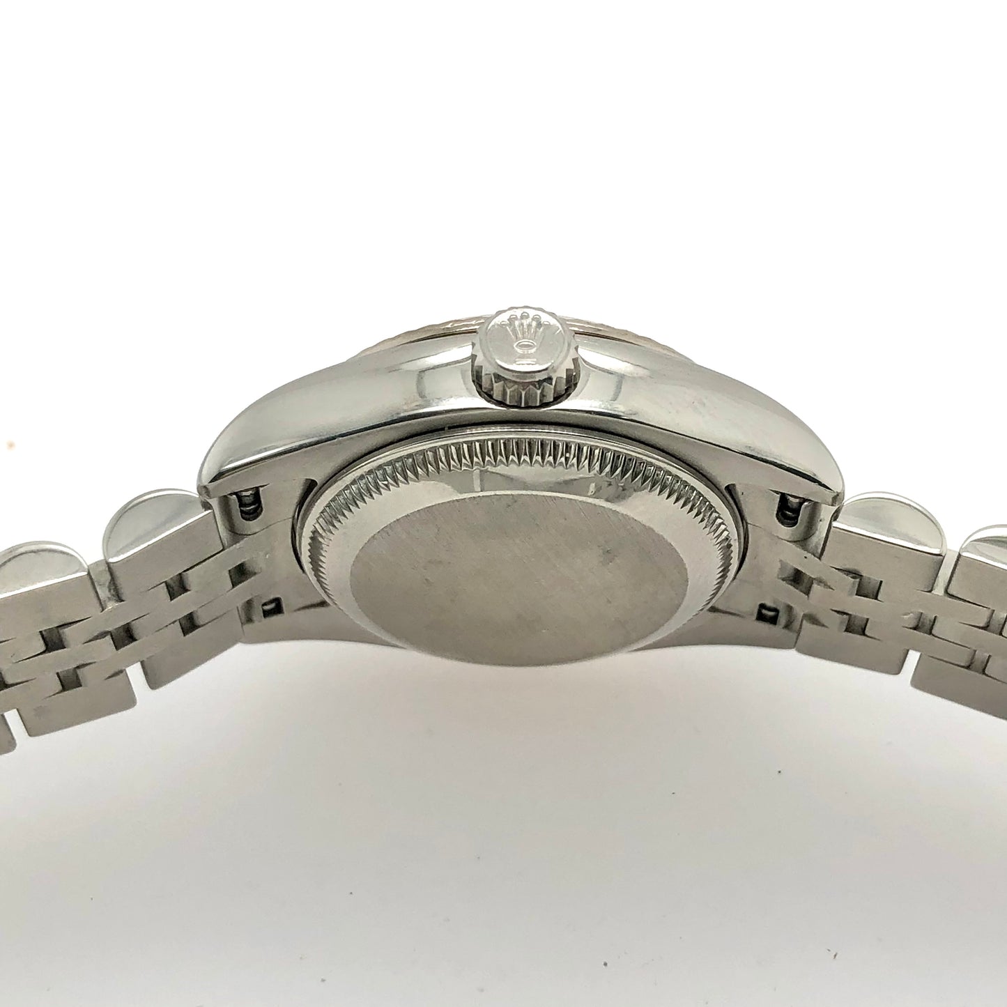 ROLEX DATEJUST Automatic 28mm 2 Tone Watch Silver Dial