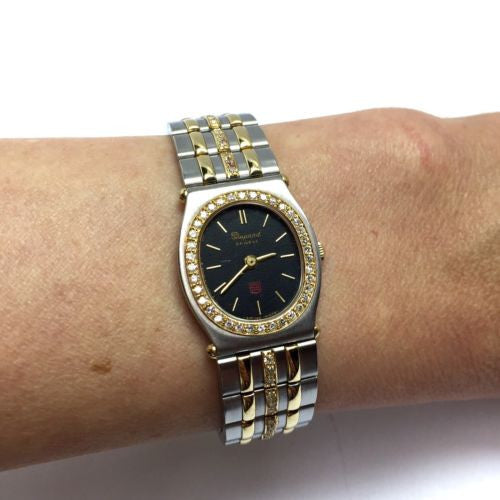 CHOPARD MONTE-CARLO Quartz 21mm 2 Tone DIAMOND Watch