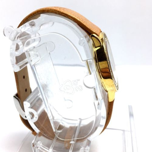 CARTIER RONDE Quartz 27mm GP Silver DIAMOND Watch