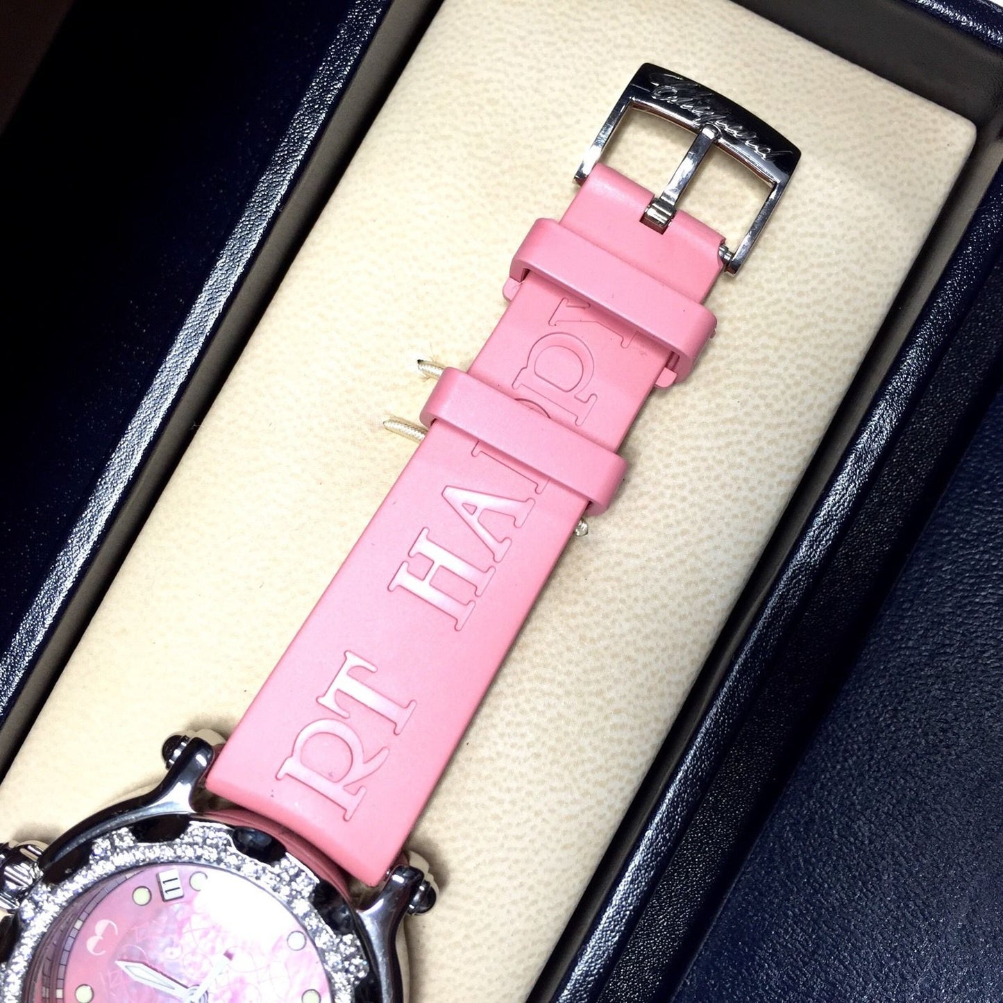 CHOPARD HAPPY SPORT Quartz 32mm Steel Diamond Watch