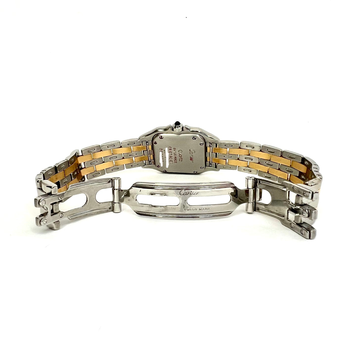 CARTIER PANTHÉRE Quartz 22mm 2 Row Gold ~1.2TCW Diamond Watch
