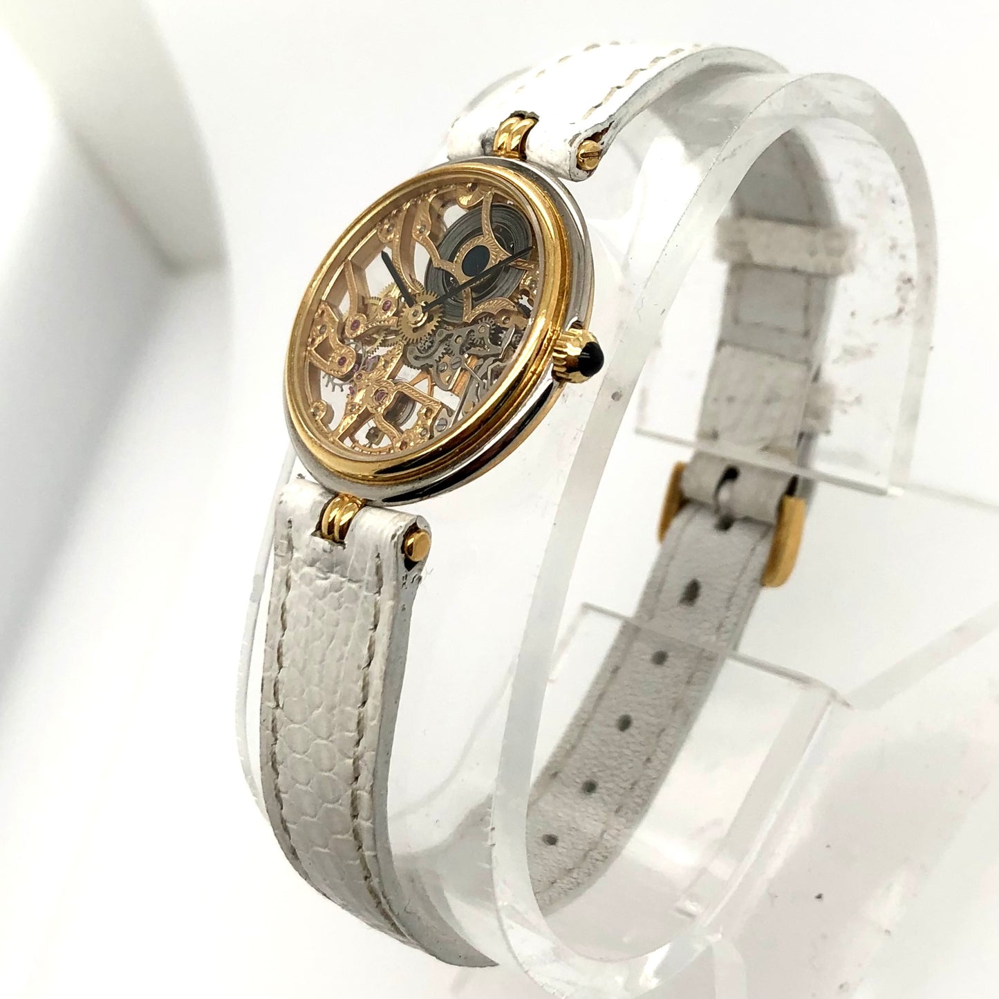 GÉRALD GENTA Manual Winding 26mm 18K Yellow Gold SKELETON Watch