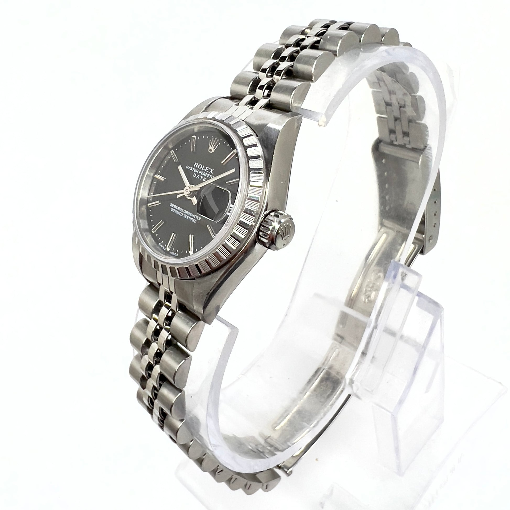 ROLEX DATE Automatic 26mm Steel Jubilee Bracelet Watch