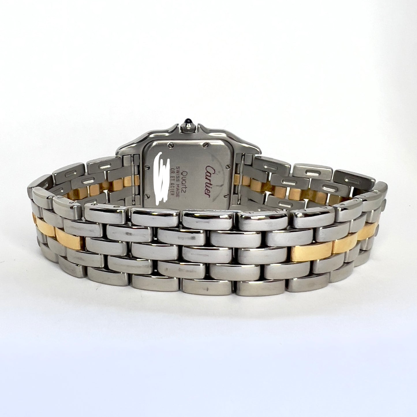 CARTIER PANTHERE Quartz 27mm 1 Row Gold 1.25TCW DIAMOND Watch