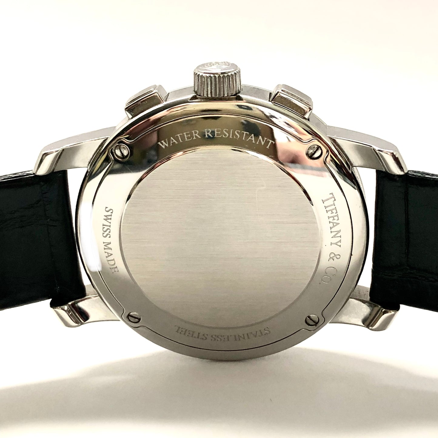 TIFFANY & Co. Chronograph 36mm Steel Diamond Watch