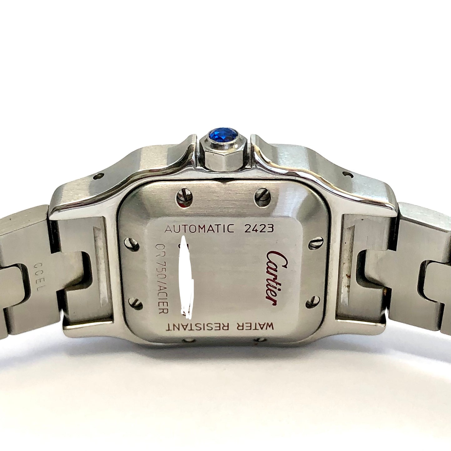 CARTIER SANTOS GALBEE 24mm Automatic 2 Tone 0.69TCW Diamond Watch