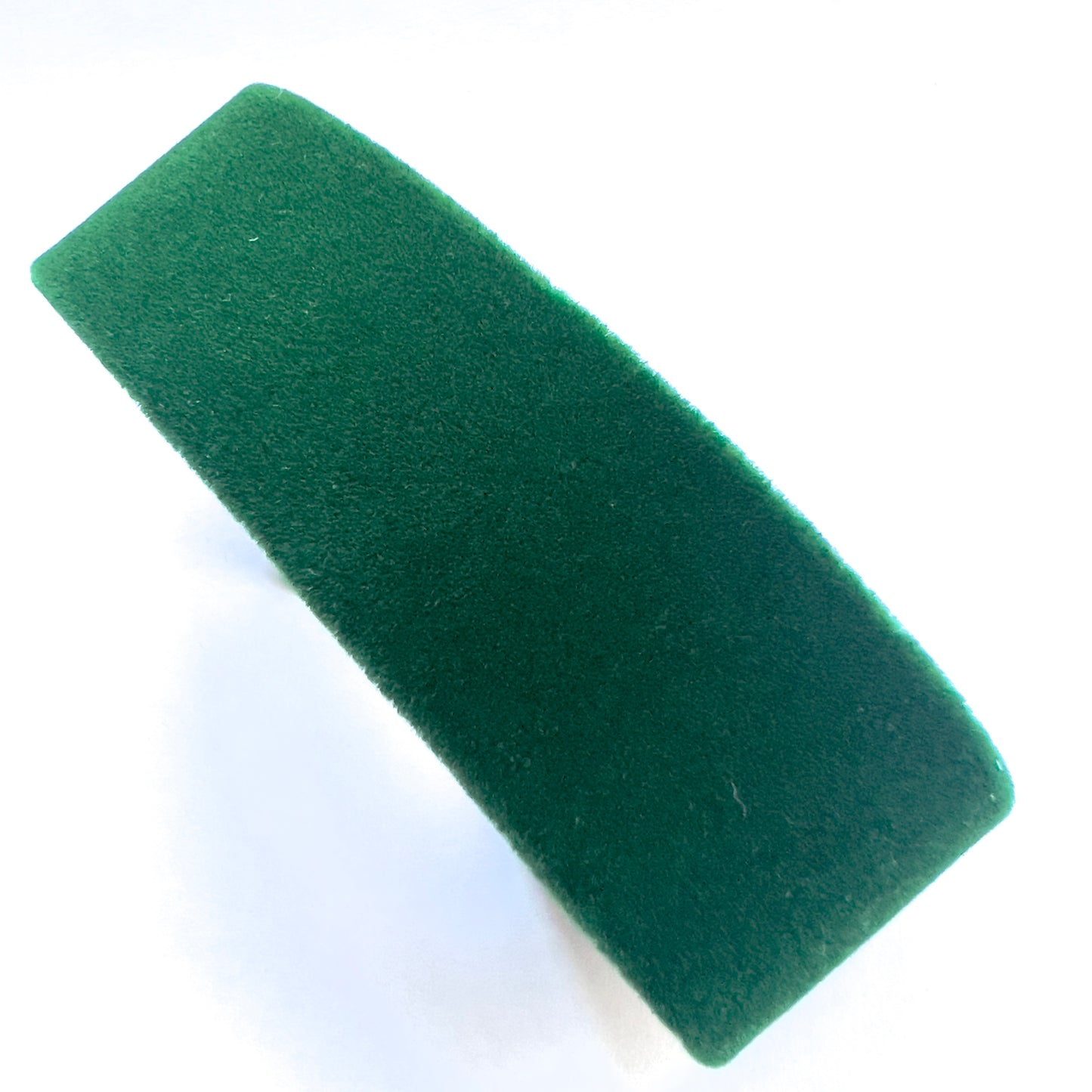 Green Velvet Bendable Holder for Rolex Box